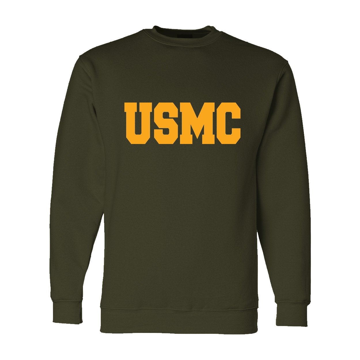 USMC Crew Neck Sweatshirt - Premium Comfort, Military Style for Casual Wear & Outdoor Activities