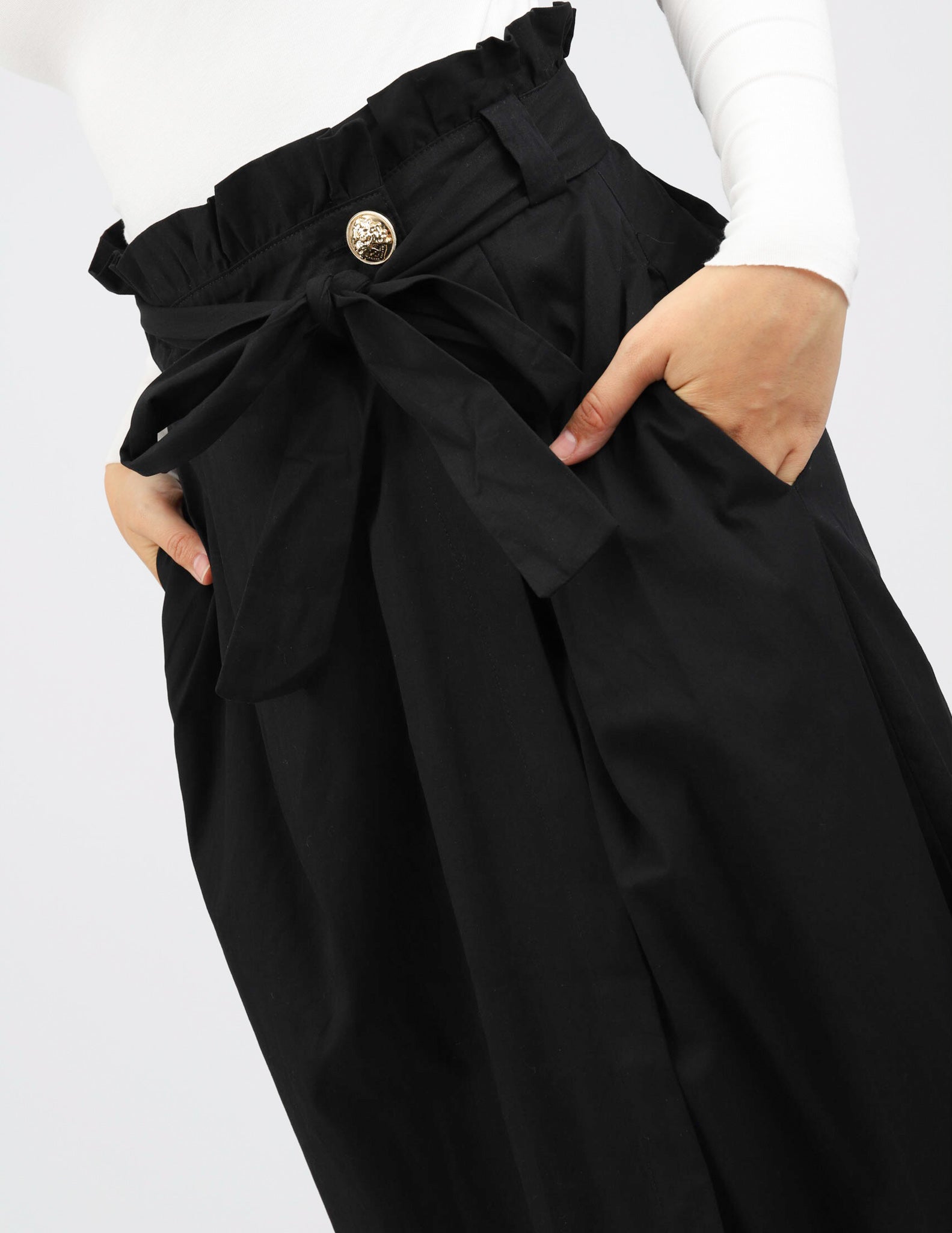 Cynthia Wrap Skirt for Women - Stylish High Waist Flowy Midi Skirt with Pockets | Perfect for Casual Outfits, Beach Wear & Summer Dresses