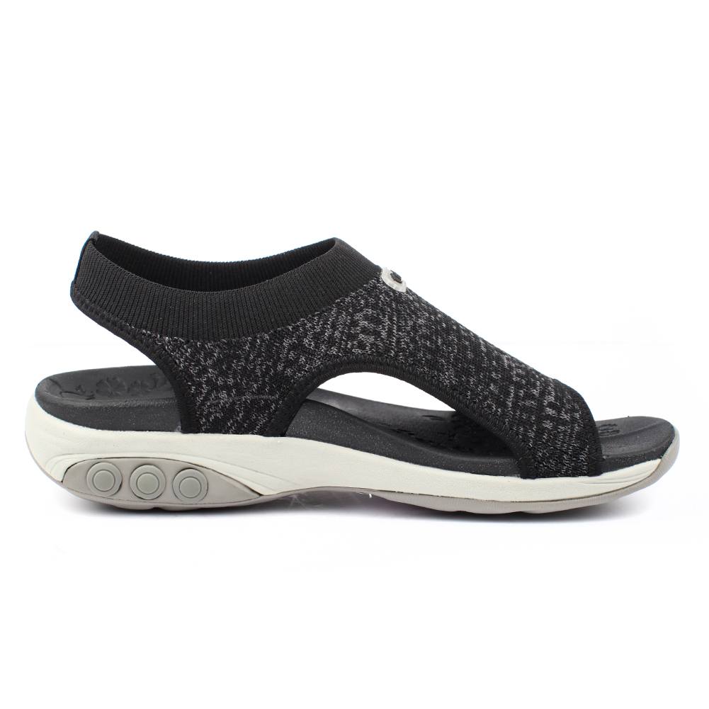 Carmel Women's Comfortable Stretch Fabric Sandals - Breathable & Lightweight for Summer, Beach, and Casual Wear