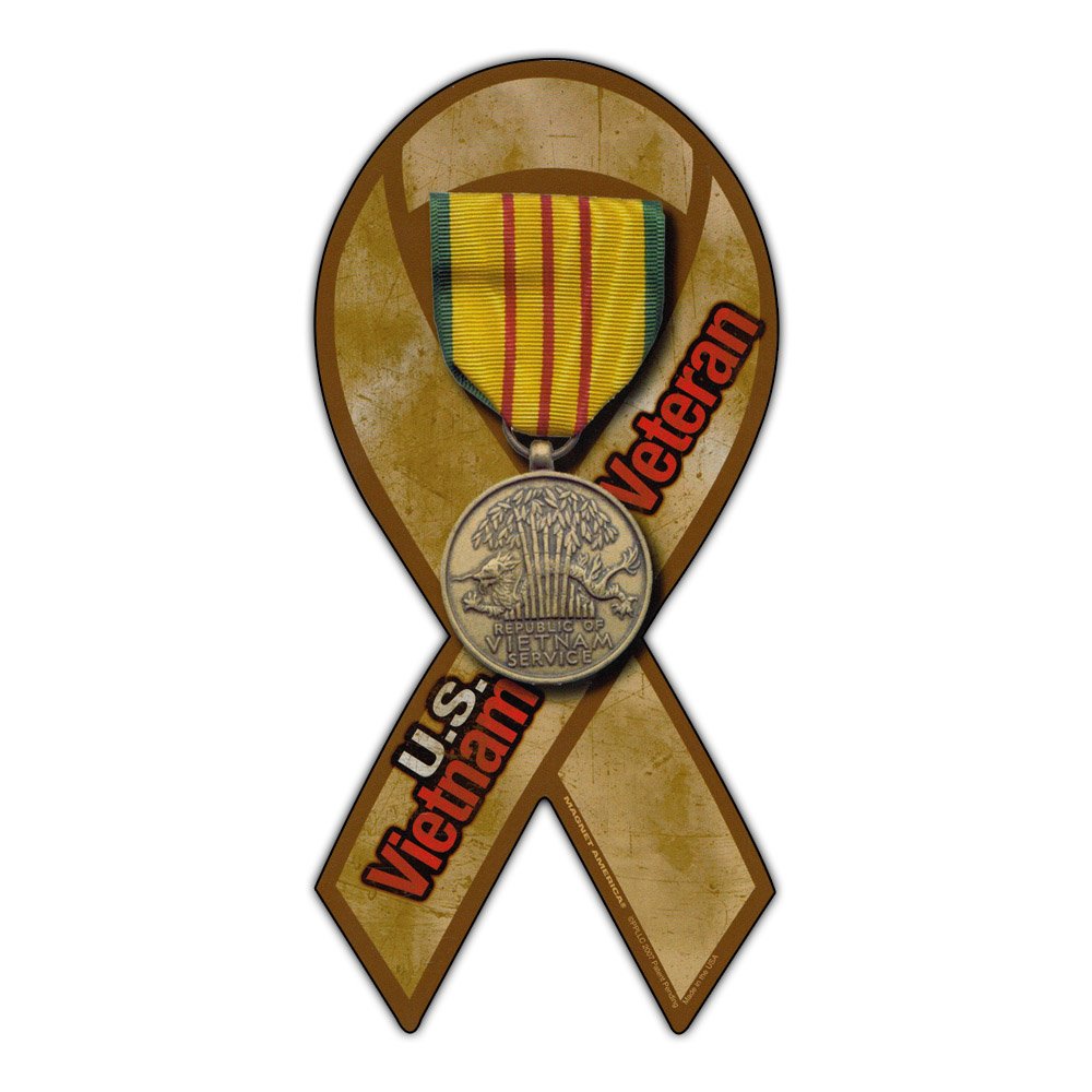 Vietnam War Veteran Magnet - 3.75x8