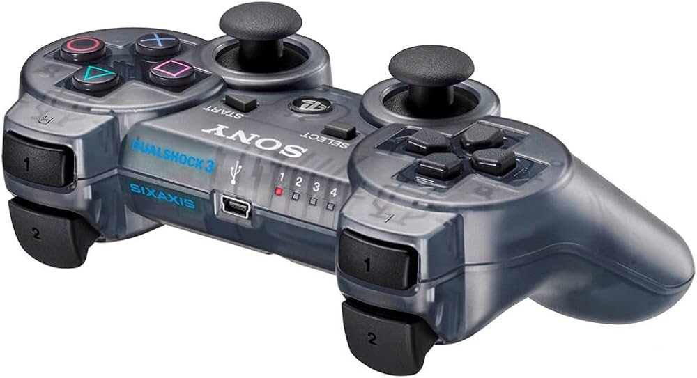 Original PlayStation 3 DualShock 3 Wireless Controller - Slate Gray | Compatible with PS3 & Retro Gaming | Perfect for Gaming Enthusiasts & Collectors