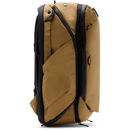 Peak Design 45L Travel Backpack - Durable Coyote Brown Hiking Backpack for Men & Women | Perfect for Camping, Air Travel & Outdoor Adventures