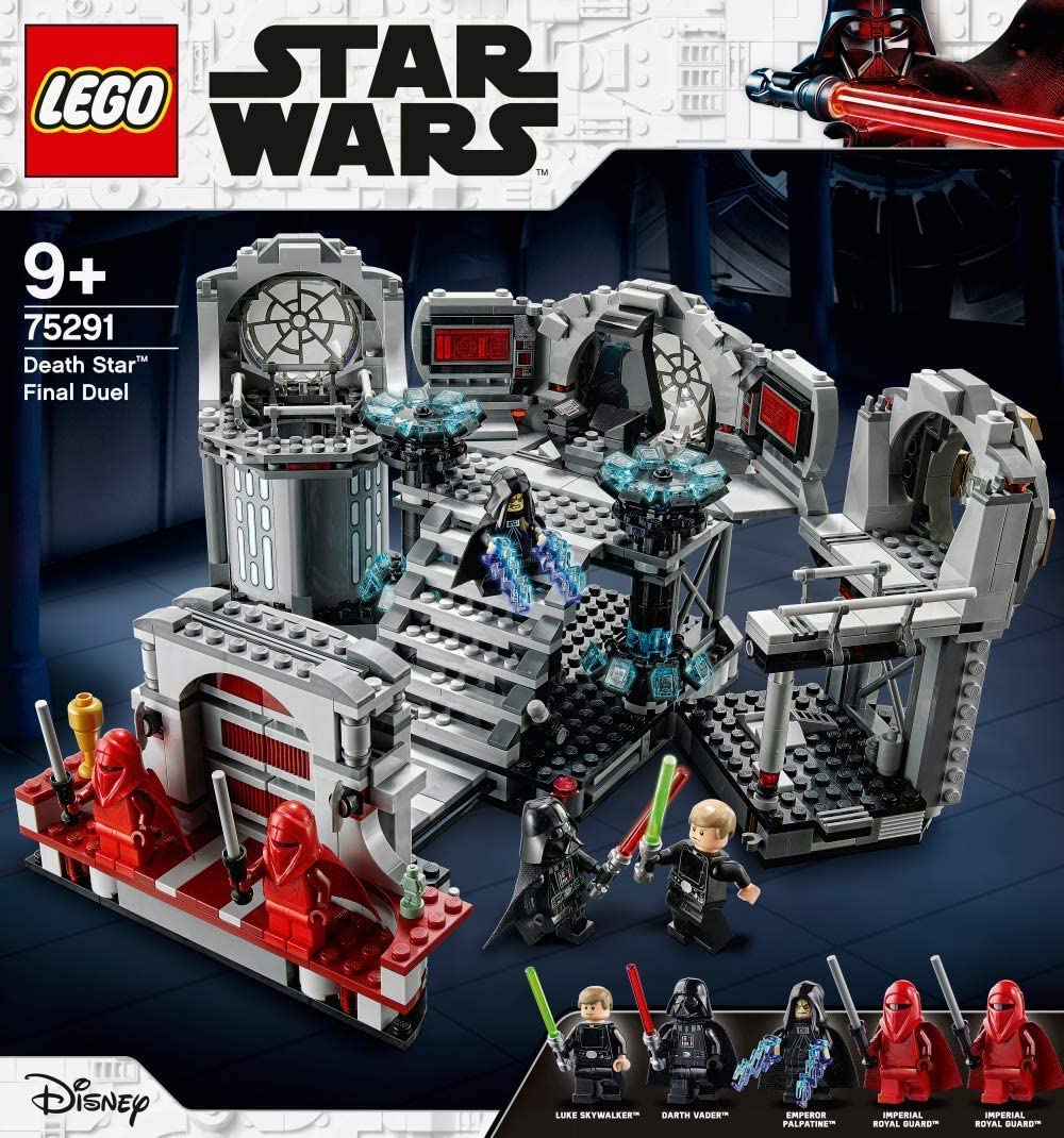 LEGO Star Wars Return of The Jedi Death Star Final Duel Building Set 75291 - Ultimate Collectible Model Kit for Fans, Perfect for Display & Play | Star Wars Gift for Adults & Kids