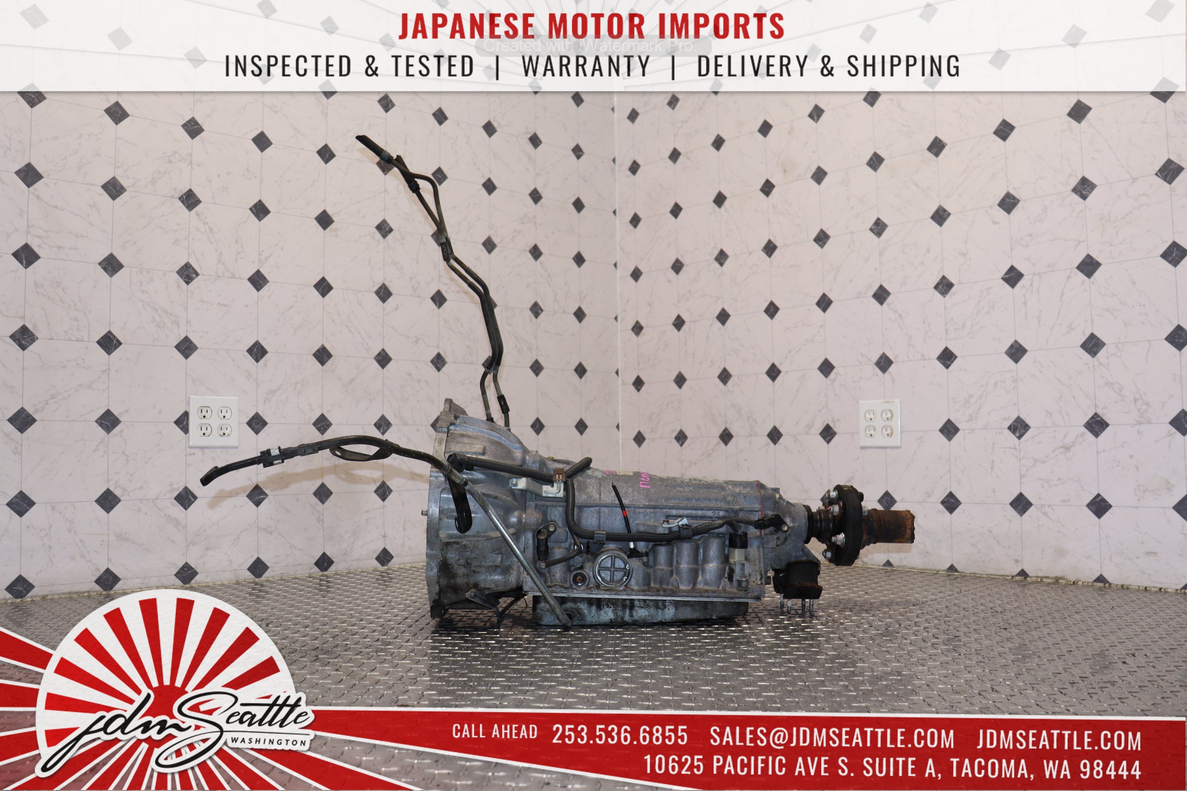 JDM 1UZ Automatic Transmission 1991-1997 - Compatible with Lexus LS400 GS400 SC400 1UZ-FE Non-VVTI - Perfect for Engine Swap & Performance Upgrades