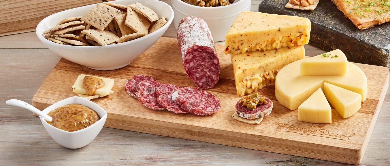Harry & David Ultimate Meat and Cheese Gift Box - Premium Charcuterie Board with Gourmet Snacks for Men | Perfect for Holidays, Corporate Gifts, and Special Occasions