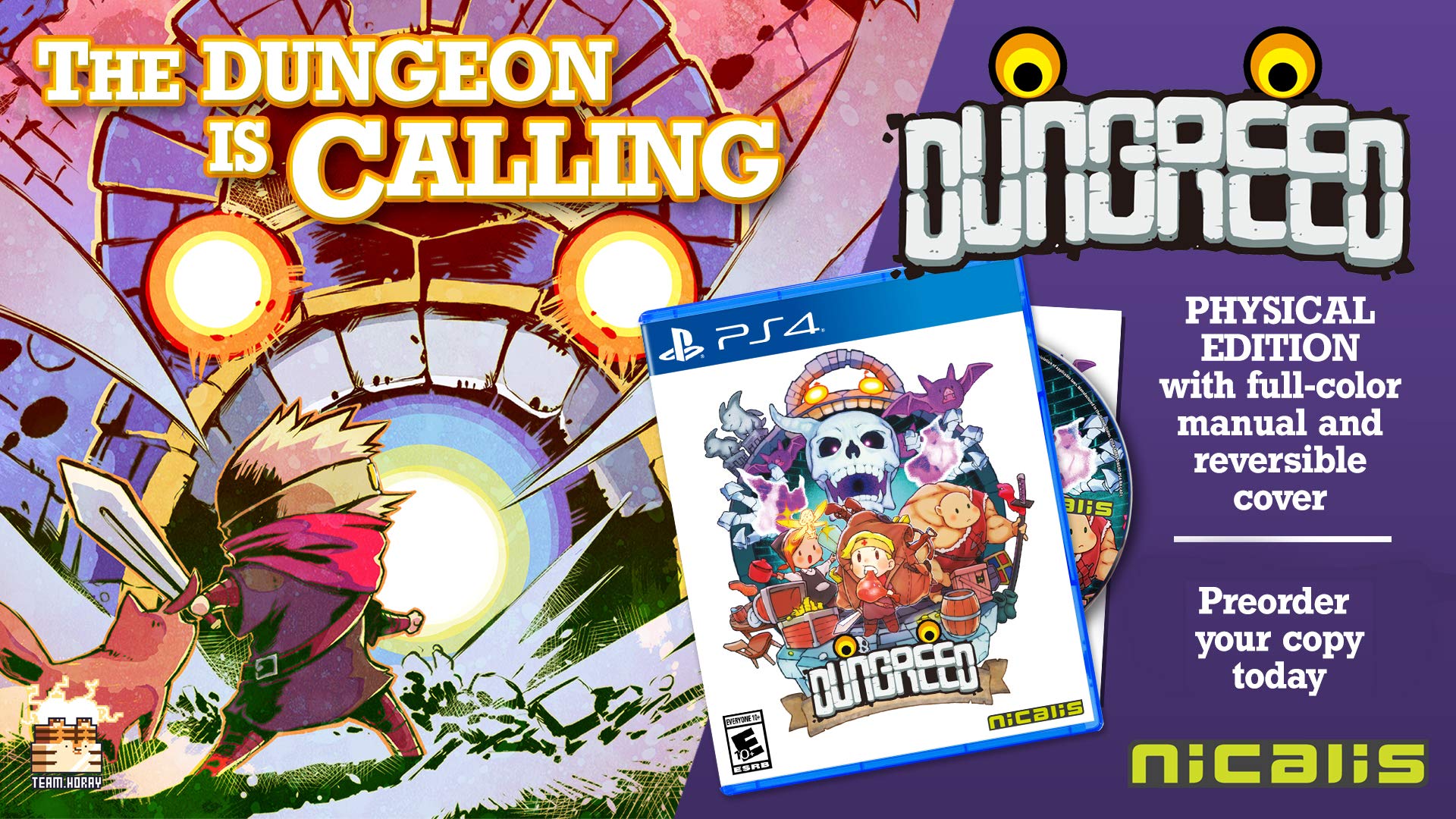 Dungreed - Action Roguelike Game for PlayStation 4 | Fast-Paced Dungeon Crawler with RPG Elements | Perfect for Fans of Indie Games and Challenging Adventures