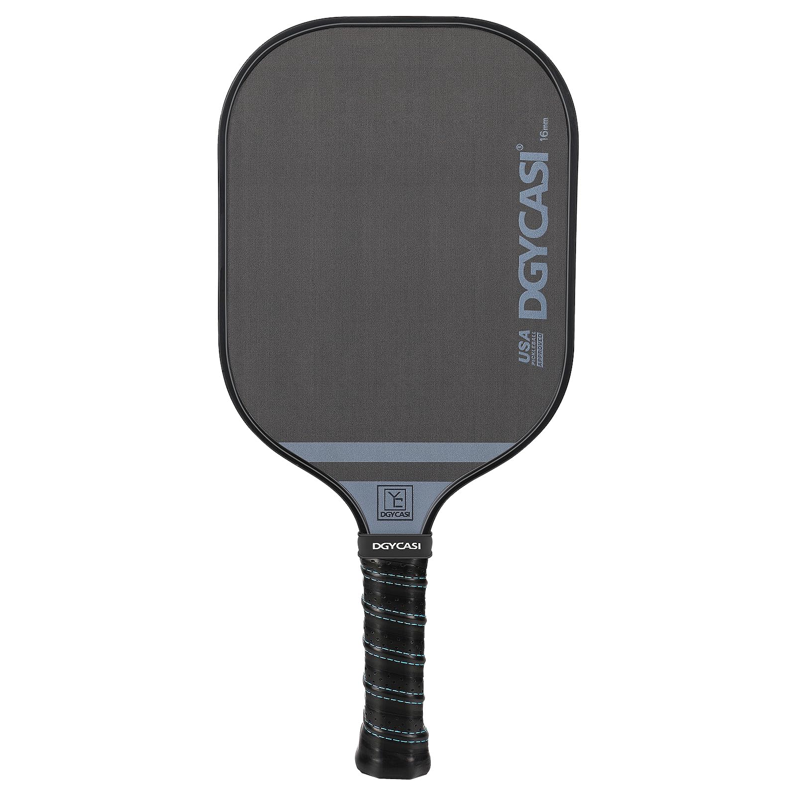USAPA Approved T700 Carbon Fiber Pickleball Paddles - 16mm Professional Pickle Paddle with Polypropylene Honeycomb Core & Comfort Grip | Lightweight Design for Competitive Play | Includes Protective Cover Case (Black) - Perfect for Tournaments, Outdoor Games & Recreational Play