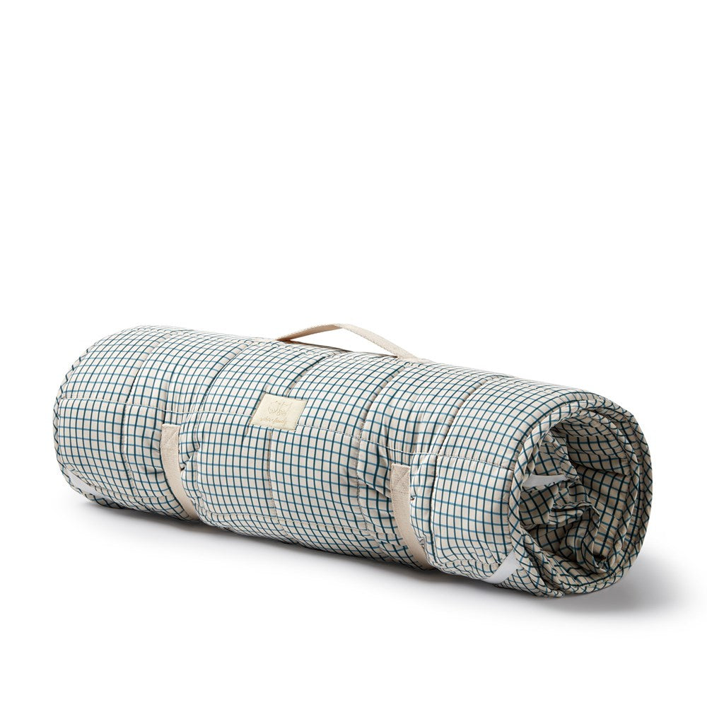 Fern Check Nap Mat for Kids - Soft & Comfortable Sleeping Mat for Daycare, Preschool & Travel - Lightweight & Portable Floor Mat for Naptime