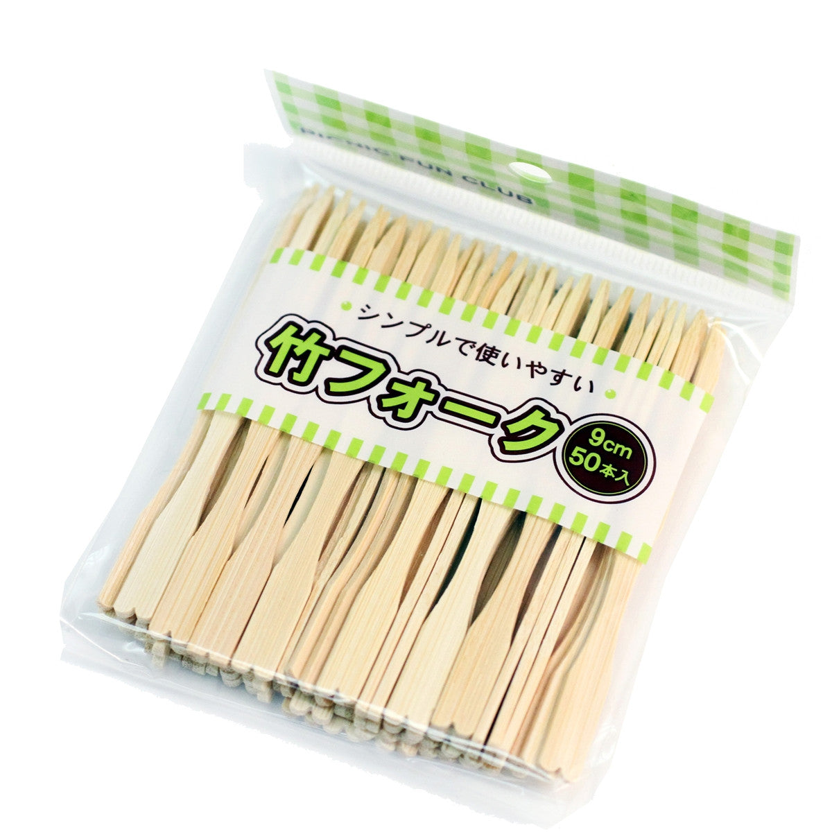 Eco-Friendly Bamboo Fork Skewers 3.5 Inch - 50 Pack | Disposable Wooden Skewers for BBQ, Picnics, Parties & Camping | Sustainable Alternative to Plastic Utensils