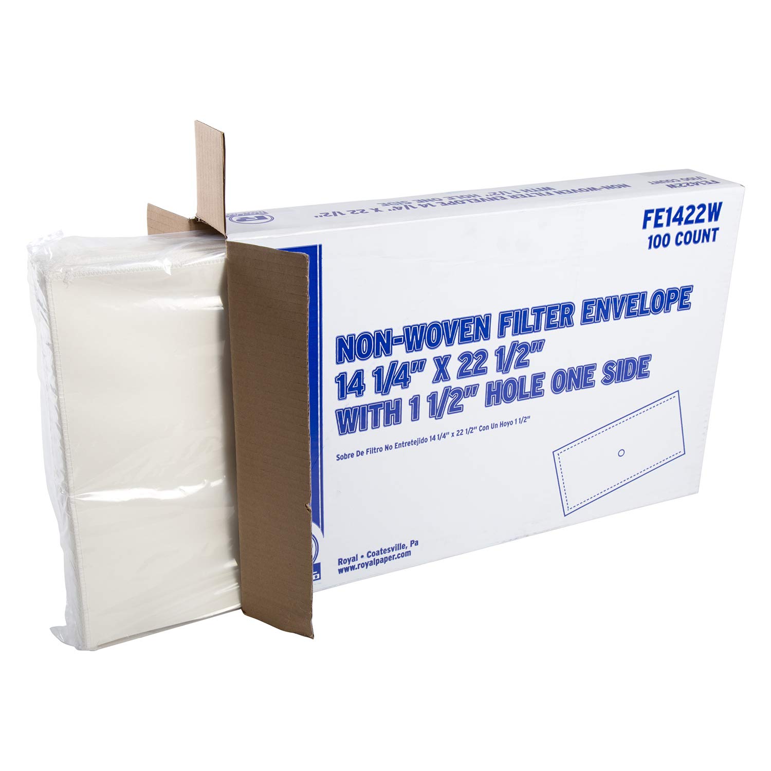 Royal Non-Woven Filter Envelopes 1.5