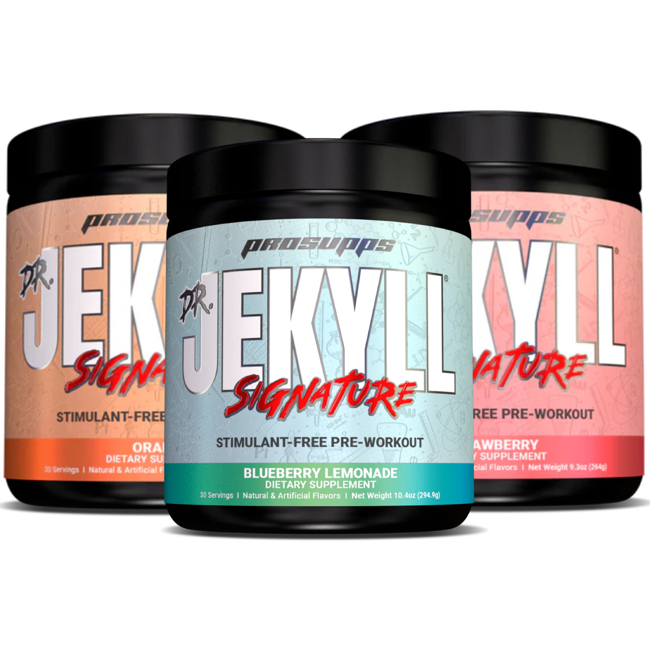Dr. Jekyll® Signature V2 Stimulant-Free Pre-Workout Powder - Boost Focus, Energy & Endurance for Gym, Weightlifting & Athletic Performance