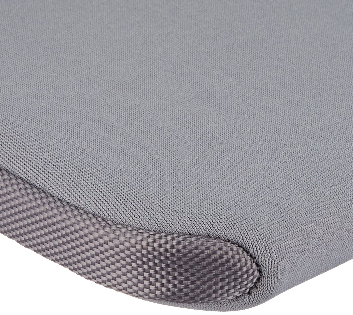 Amazon Basics 11.6-Inch Laptop Sleeve - Protective Neoprene Case for MacBook Air, Chromebook & Ultrabooks - Lightweight & Water-Resistant (Grey) - Perfect for Travel, Office & School Use
