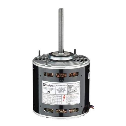 Universal Furnace Blower Motor - 1/2 to 1/6 HP, 208-230V/1/60Hz, 1075 RPM, 4-Speed Replacement for HVAC Systems - Perfect for Home Heating & Cooling Maintenance