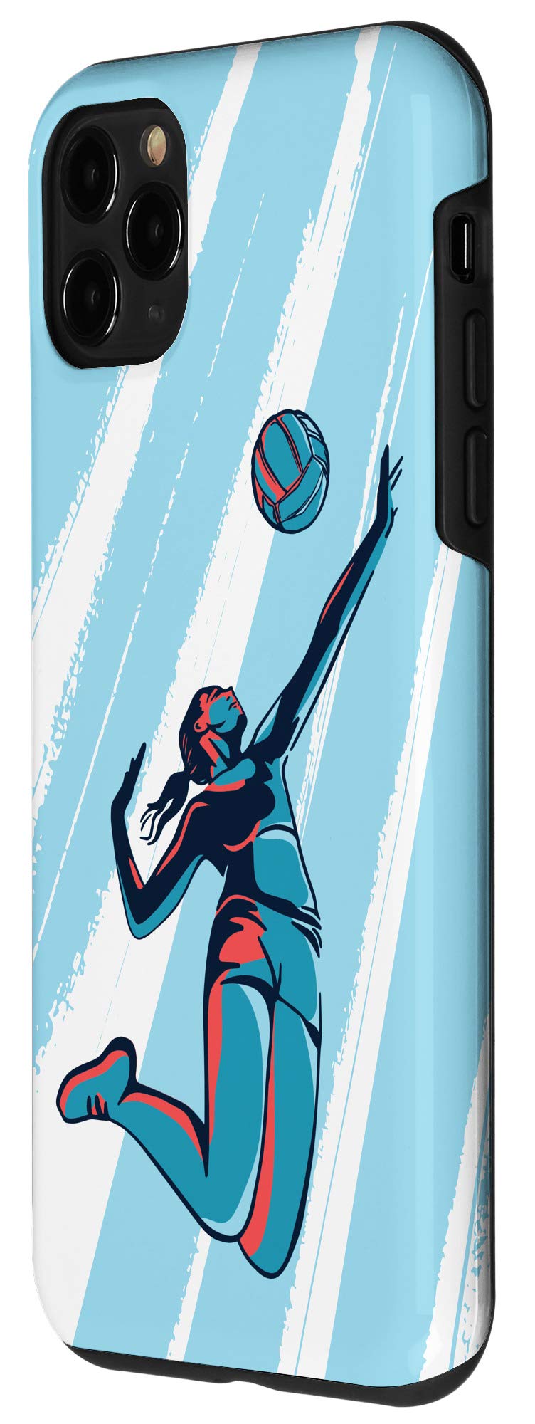 iPhone 11 Pro Case - Volleyball Themed Protective Phone Cover for Women, Girls & Teens | Perfect Volleyball Player Gift & Sports Enthusiast Accessory | Durable for Training, Games & Daily Use