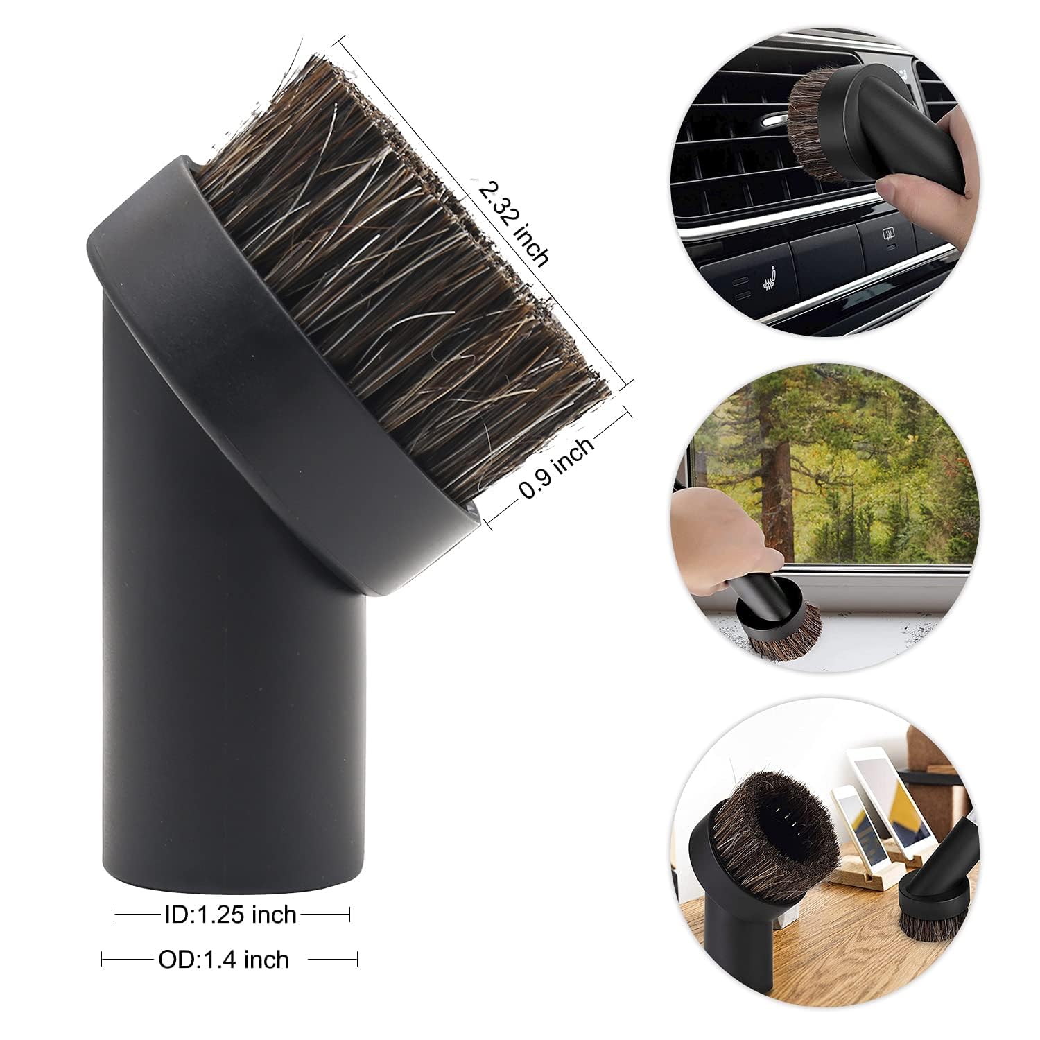 10-Piece Universal Vacuum Attachment Kit - 1 7/8