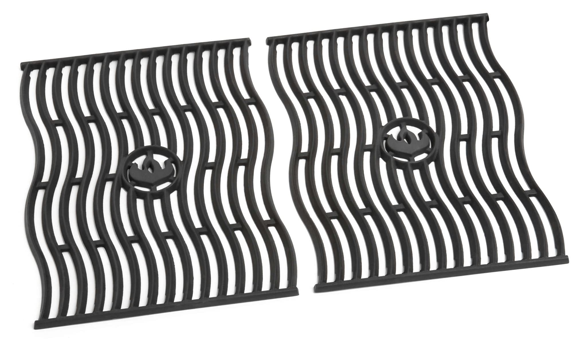 Napoleon S83006 Two Cast Iron Cooking Grids for Prestige 500 Grill - Heavy Duty Replacement Grates for Outdoor BBQ, Grilling & Smoking