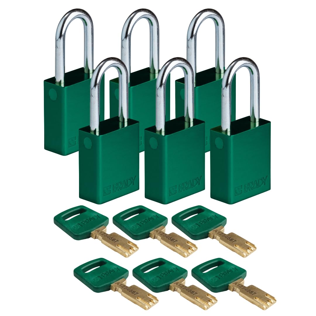 Brady SafeKey Lockout Padlock - 1.5