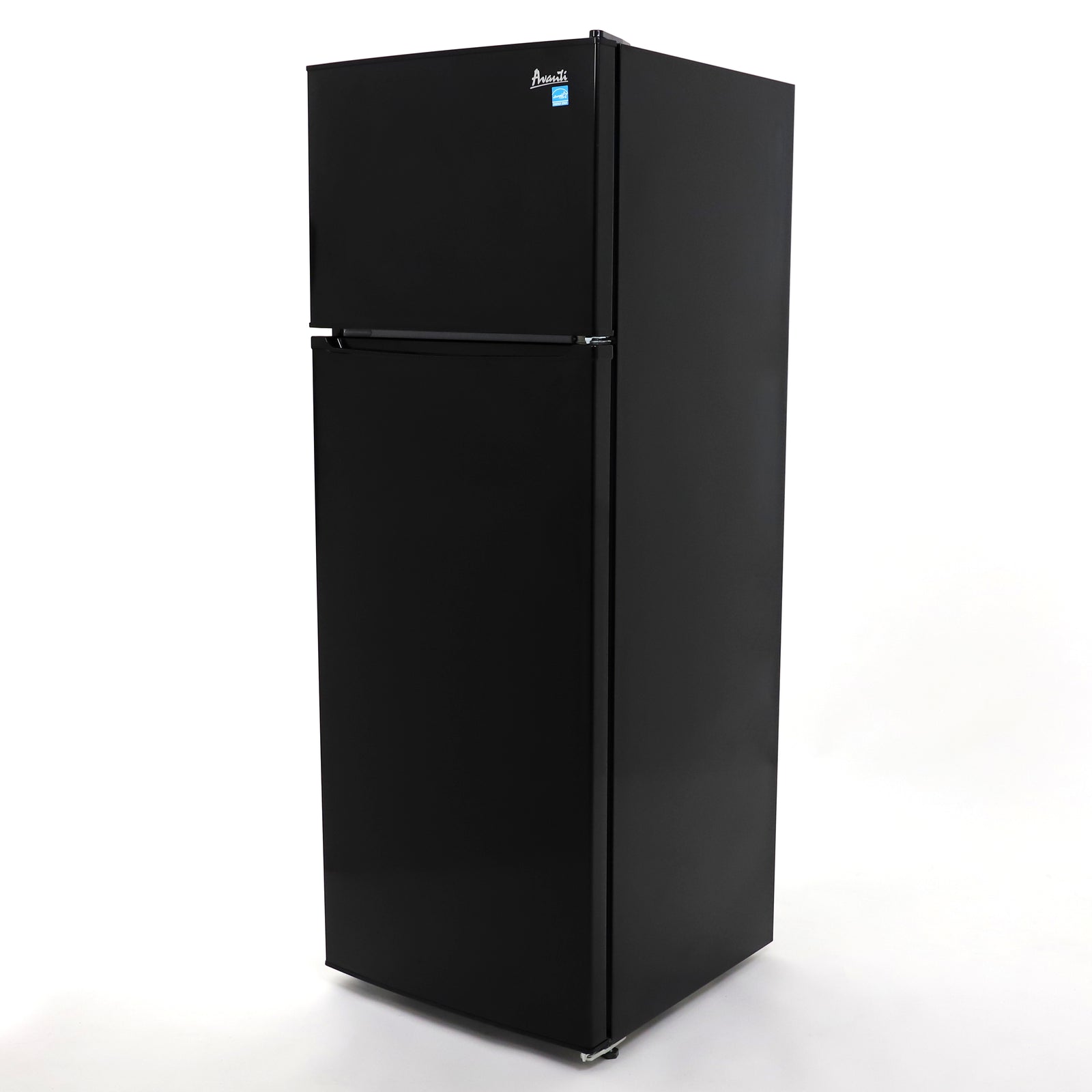 Avanti RA75V1B 7.4 Cu. Ft. Compact Refrigerator - Energy Efficient Apartment Size Fridge with Freezer for Small Spaces, Dorms, Studios & RVs