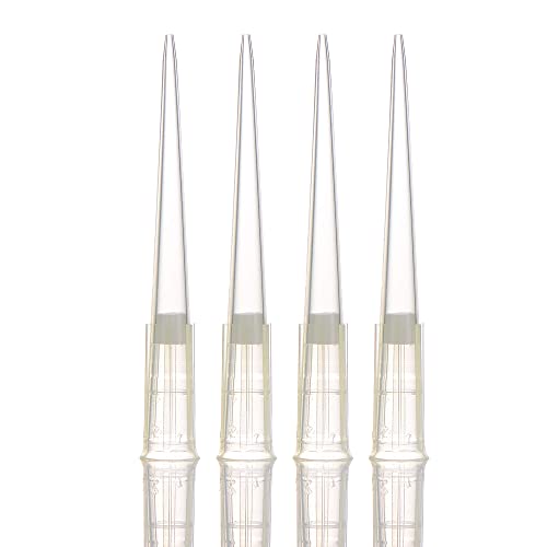Premium FUNESS Pipette Tips - Universal, Low Retention, Sterile, Filtered (100ul) - 50 Racks of 96 Pieces (4800 Tips) - Ideal for Lab Research, PCR Testing & Medical Diagnostics