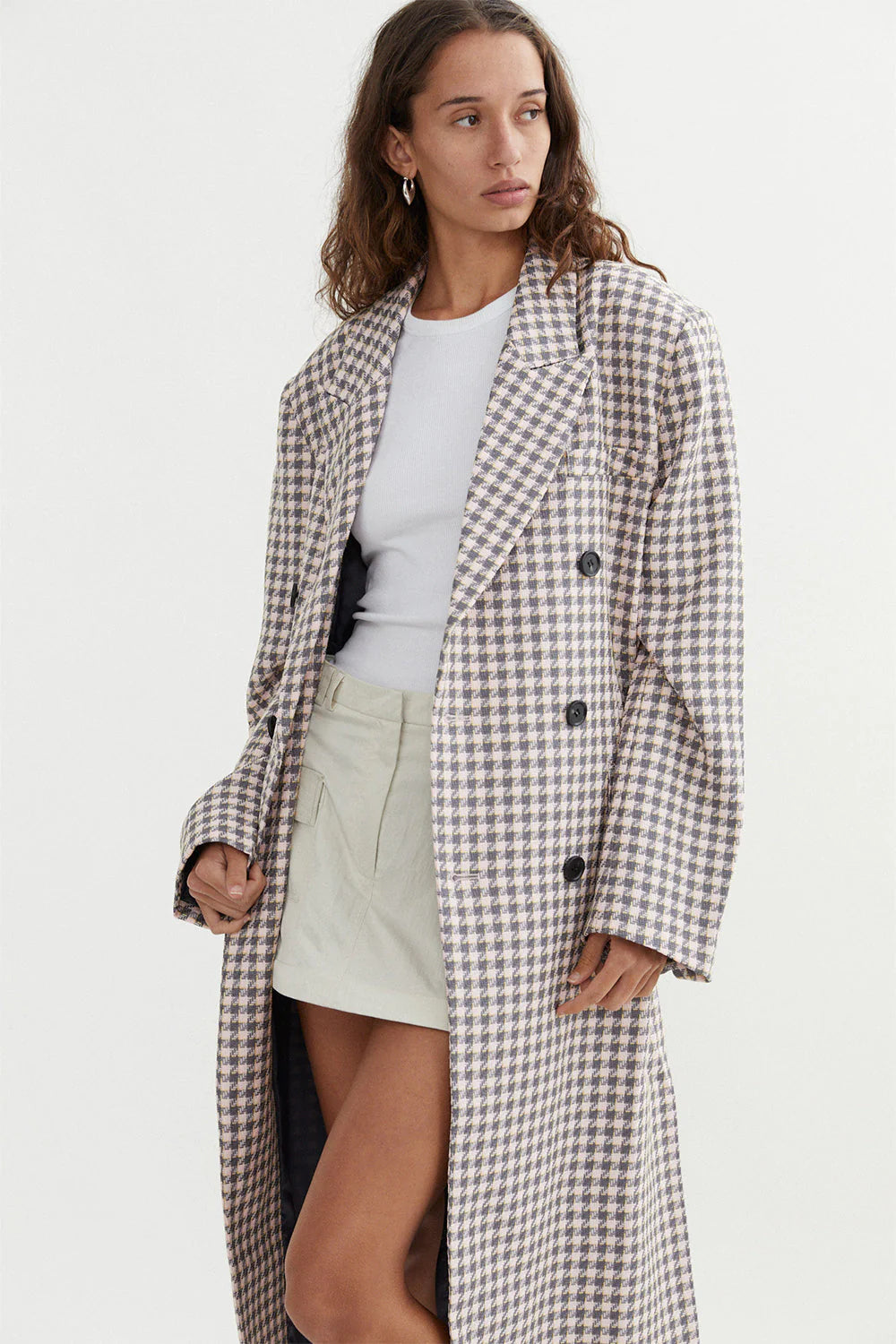 Carmen Coat in Bubblegum Pink - Women's Elegant Trench Coat for Fall & Winter | Perfect for Office, Date Night & Travel