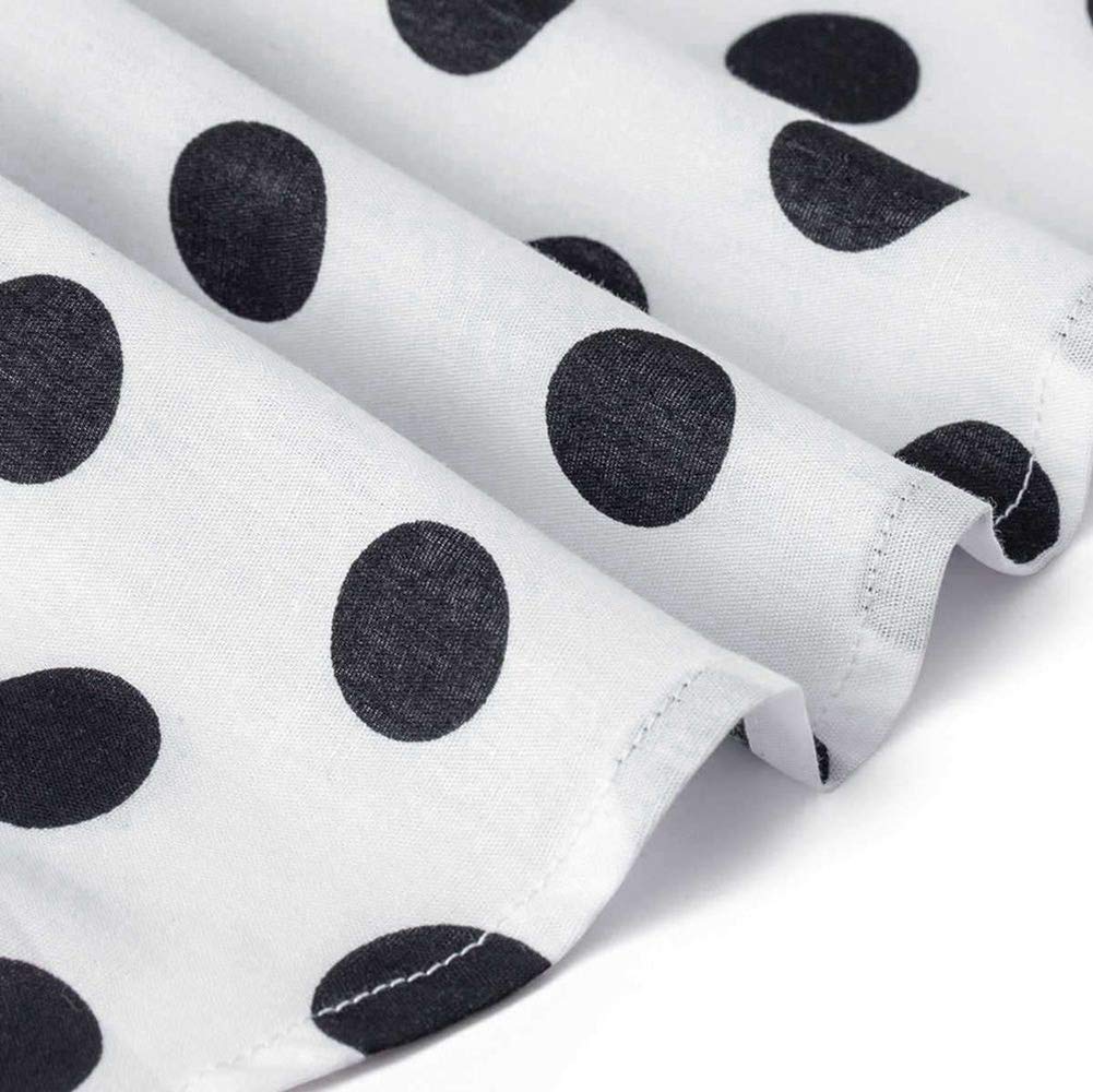 Men's Casual Cotton Polka Dot Long Sleeve Button Down Dress Shirt - Slim Fit Office Wear & Date Night Outfit
