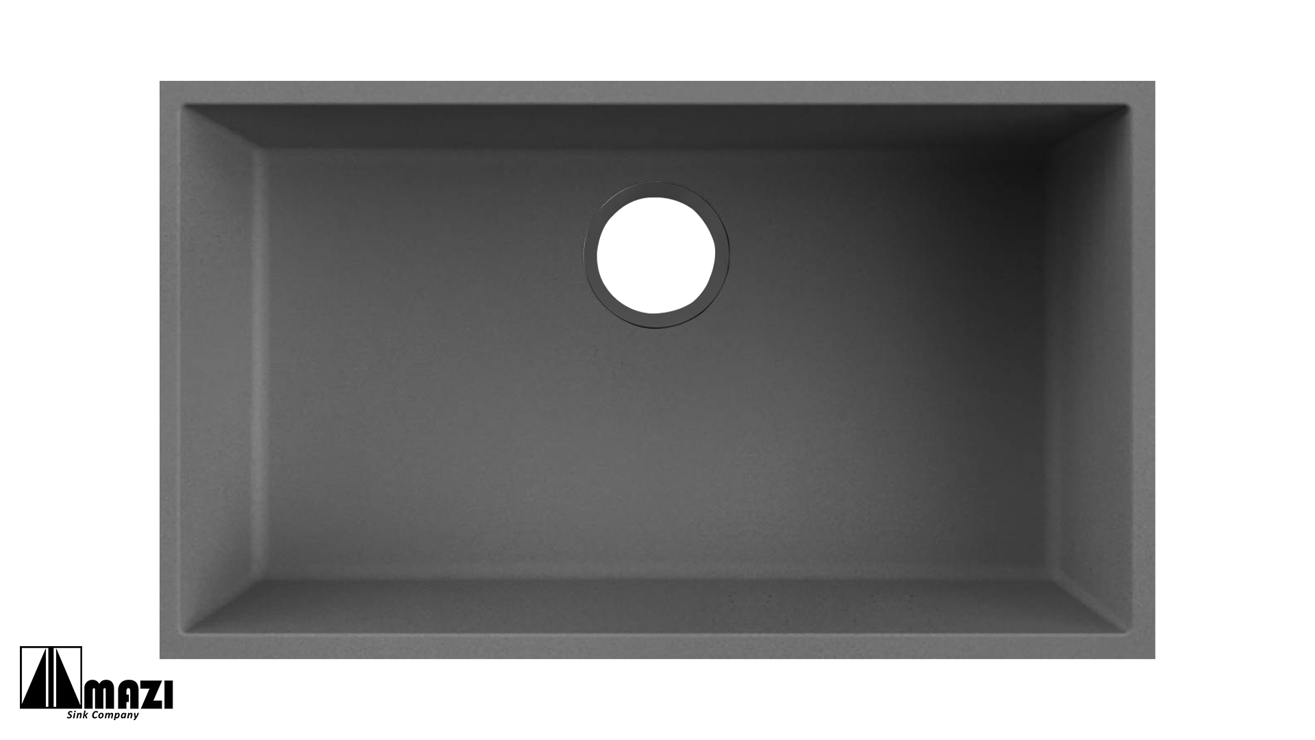 Granite Composite Kitchen Sink IT100M - Lipless Design, Durable & Scratch-Resistant for Modern Home & Restaurant Use