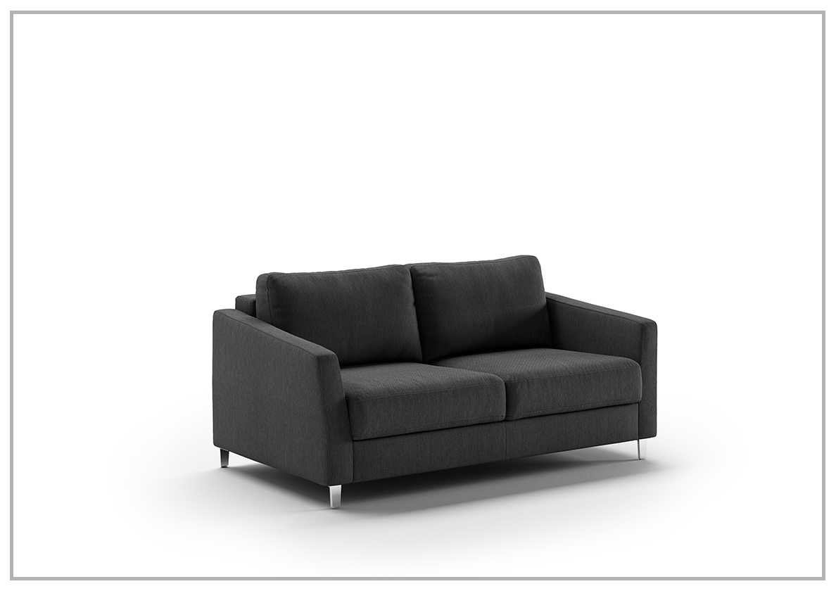 Custom Luonto Monika Fabric Sleeper Sofa - Handmade to Order - Convertible Sofa Bed for Small Spaces & Guest Rooms - Perfect for Apartments, Dorms & Home Offices
