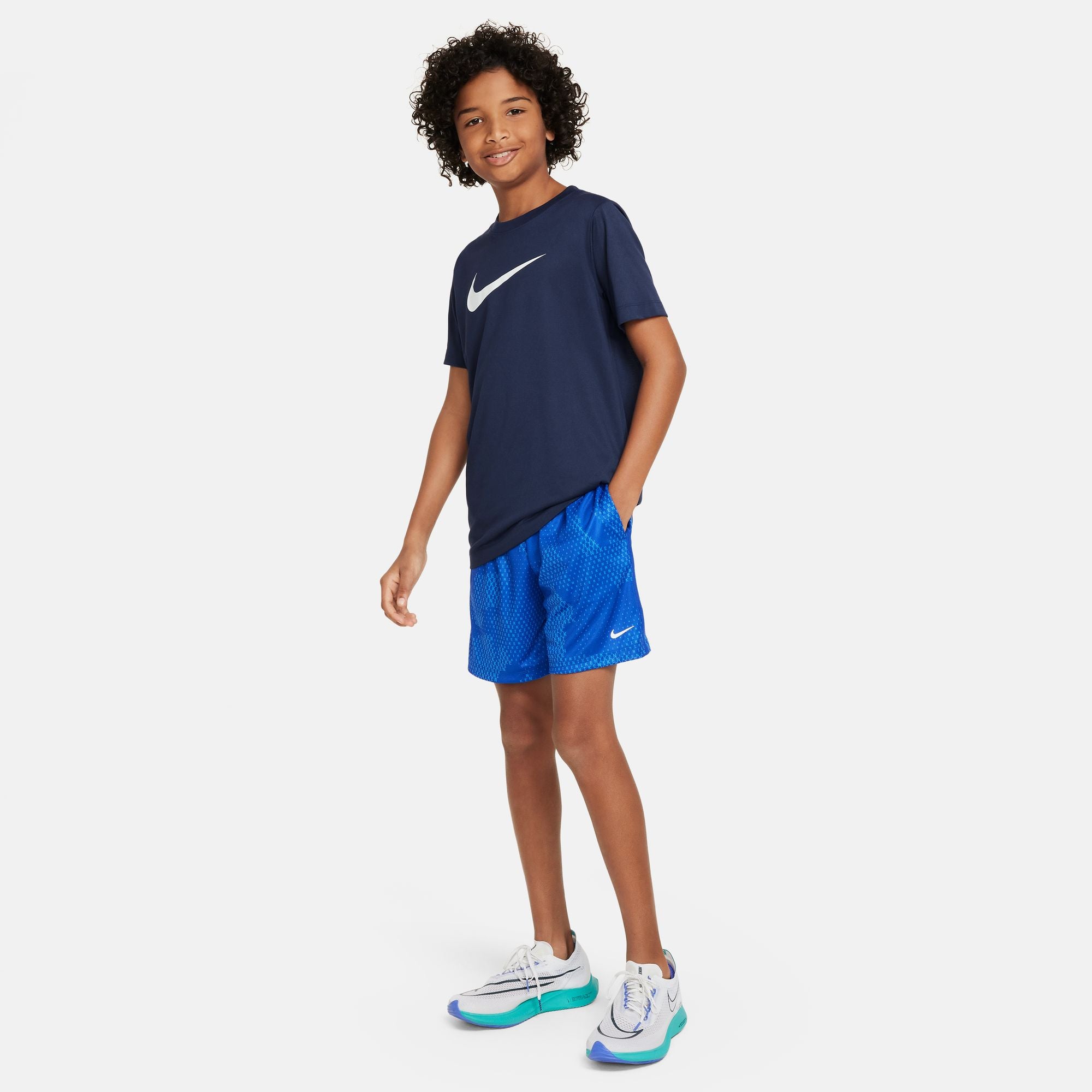 Nike Boys' Dri-FIT Multi Shorts - Moisture-Wicking Youth Athletic Shorts for Running, Basketball & Gym Workouts