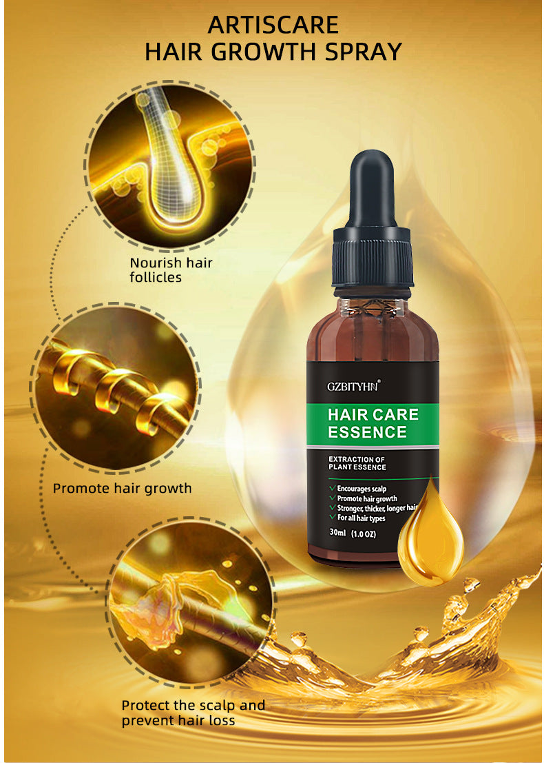 Premium Hair Growth Oil for Thicker & Longer Hair - Natural Essential Oil Treatment for Hair Care & Scalp Health - Perfect for Daily Use, Styling & Hair Loss Prevention