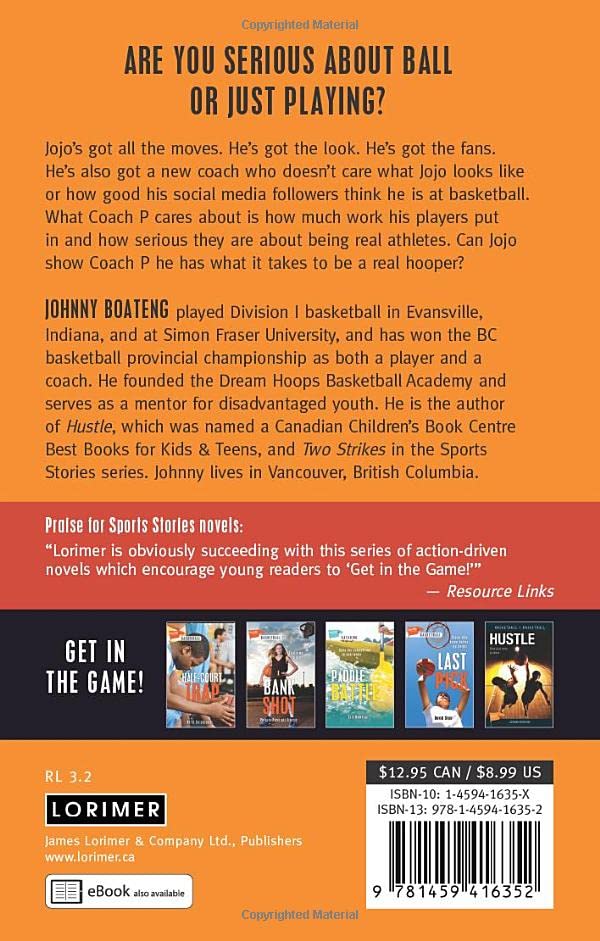Lorimer Sports Stories - Hoopers: Basketball Training Equipment for Kids & Teens | Perfect for Home, Gym, and School Basketball Practice