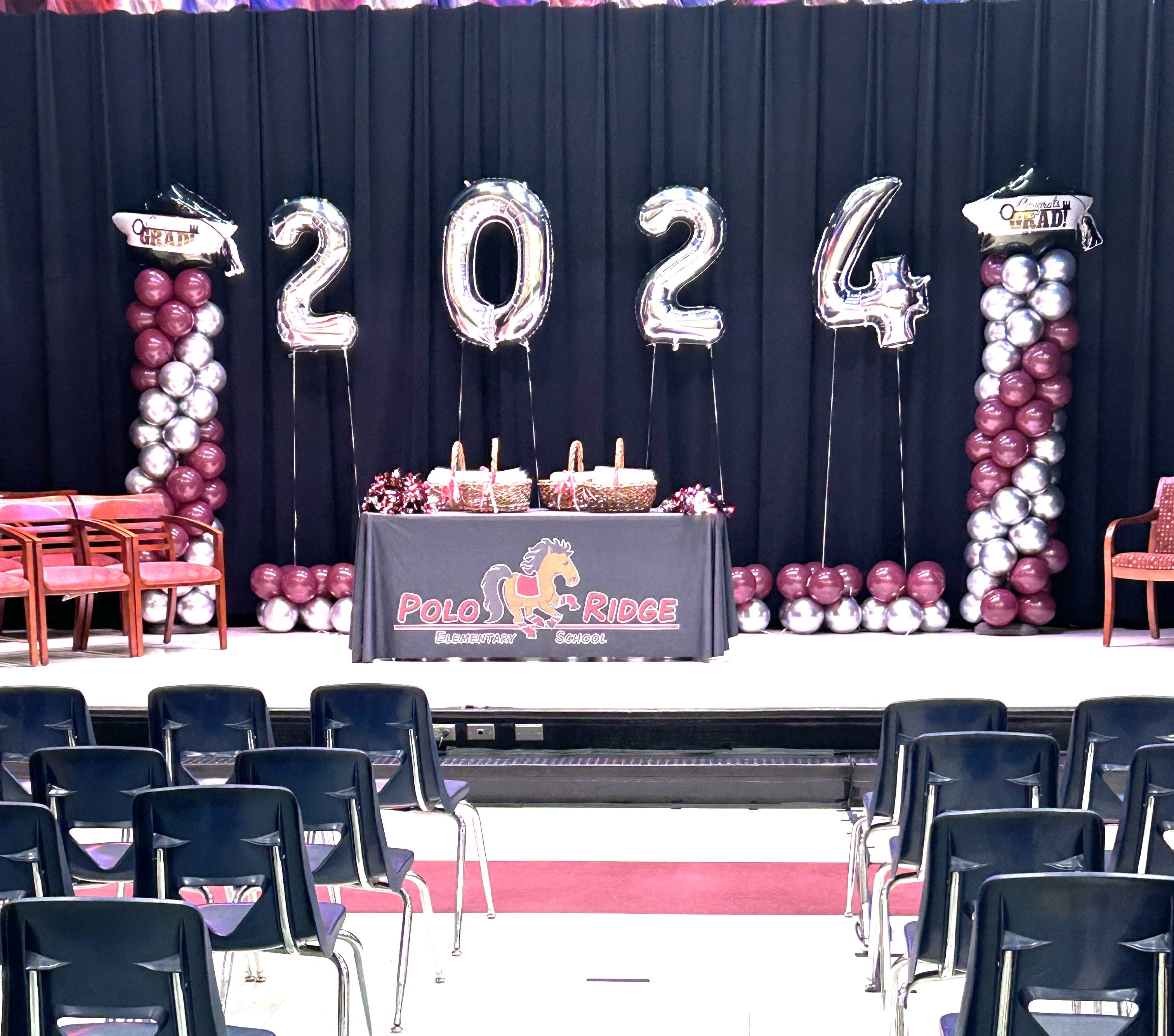 2025 Graduation Backdrop Set - Elegant Stage Decorations for Graduation Ceremonies, Parties & Photo Booths - Perfect for High School, College & University Celebrations