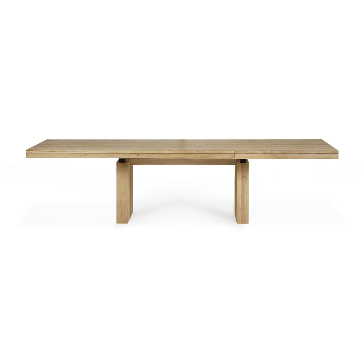Extendable Dining Table for 6 to 10 People - Solid Wood Expandable Table with Butterfly Leaf - Perfect for Small Spaces & Dinner Parties