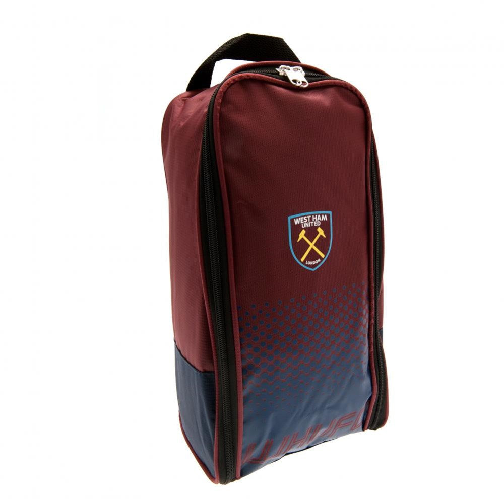 West Ham Fade Boot Bag - Waterproof Soccer Cleats Storage for Men & Women - Perfect for Training, Games & Travel