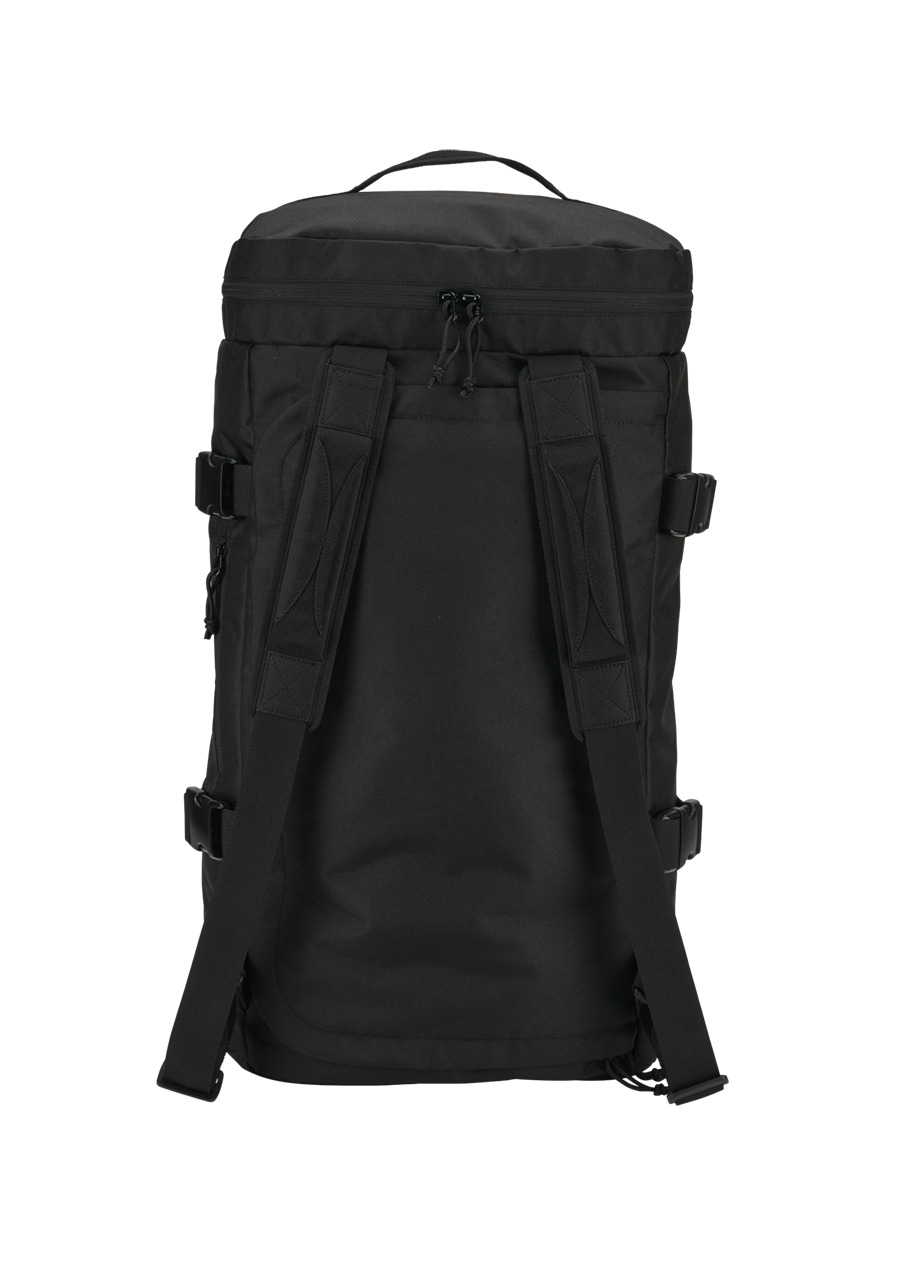 Escape 60L Duffel Bag - Large Black Travel Duffle for Gym, Camping & Weekend Trips | Water-Resistant Carry-On Luggage