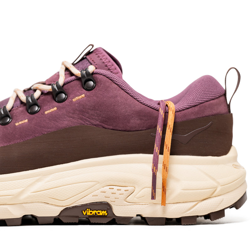 Hoka Tor Summit Hiking Shoes - Dried Fig/Cold Brew Color - Lightweight & Durable for Trail Running, Backpacking & Outdoor Adventures