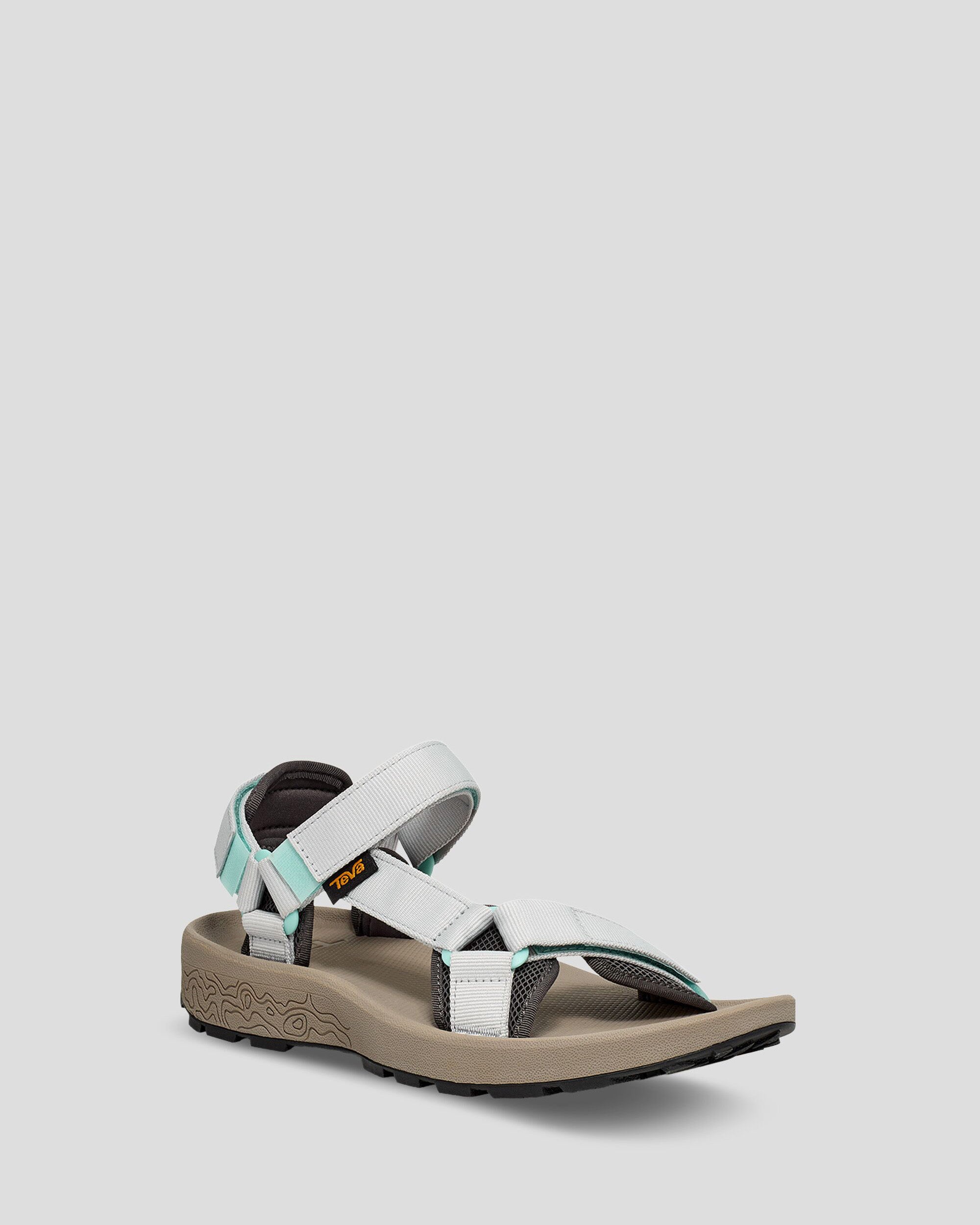 Women's Teva Hydratrek Water Sandals - Lightweight Hiking & Outdoor Adventure Shoes for Women - Perfect for Beach, Trail Walking & Summer Travel (Lunar Rock)