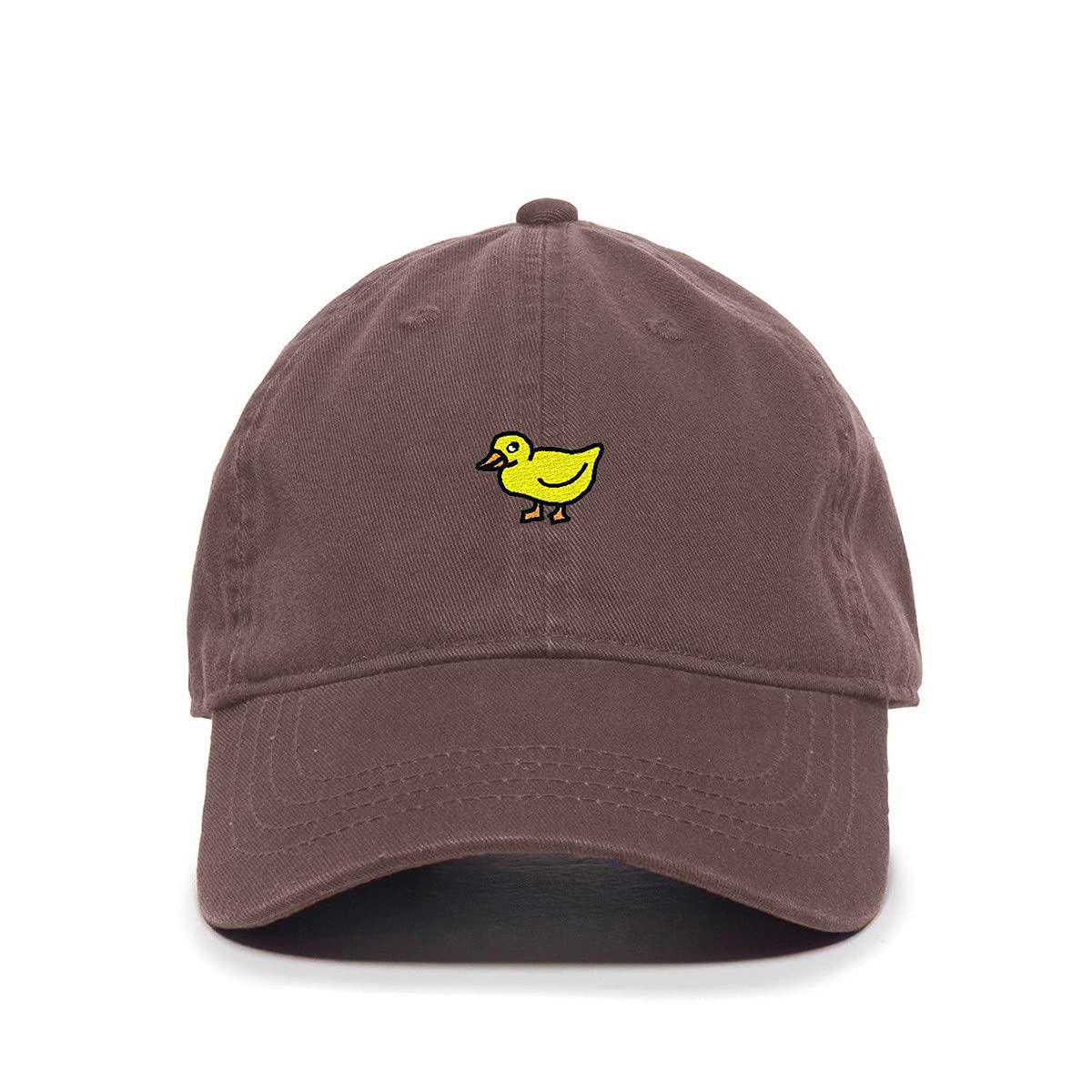 Embroidered Duck Baseball Cap - Adjustable Cotton Dad Hat for Men & Women - Perfect for Outdoor Sports, Casual Wear, and Fashion Accessories