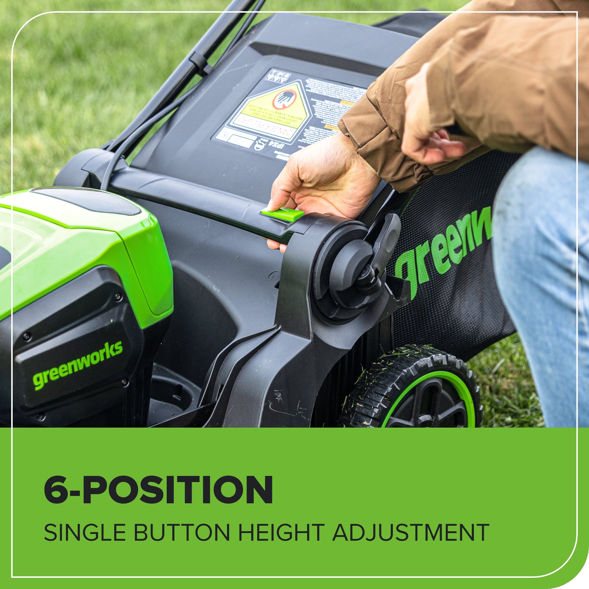 60V 17-Inch Cordless Battery Push Lawn Mower & 610 CFM Jet Blower Combo Kit with 4.0Ah Battery & Fast Charger - Perfect for Medium to Large Yards, Landscaping and Lawn Maintenance