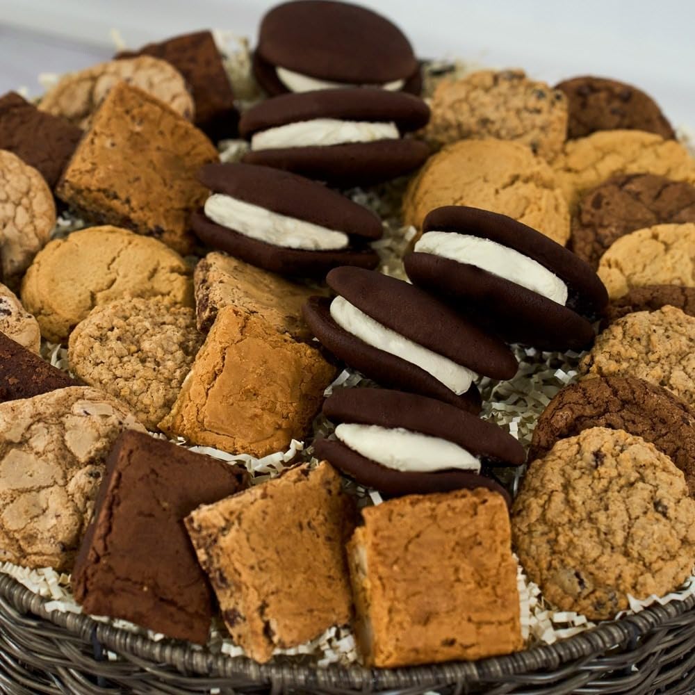 Gourmet Chocolate Gift Basket - Deluxe Assortment of Cookies, Brownies & Whoopie Pies | Perfect for Holidays, Corporate Gifts & Special Occasions | GourmetGiftBaskets.com