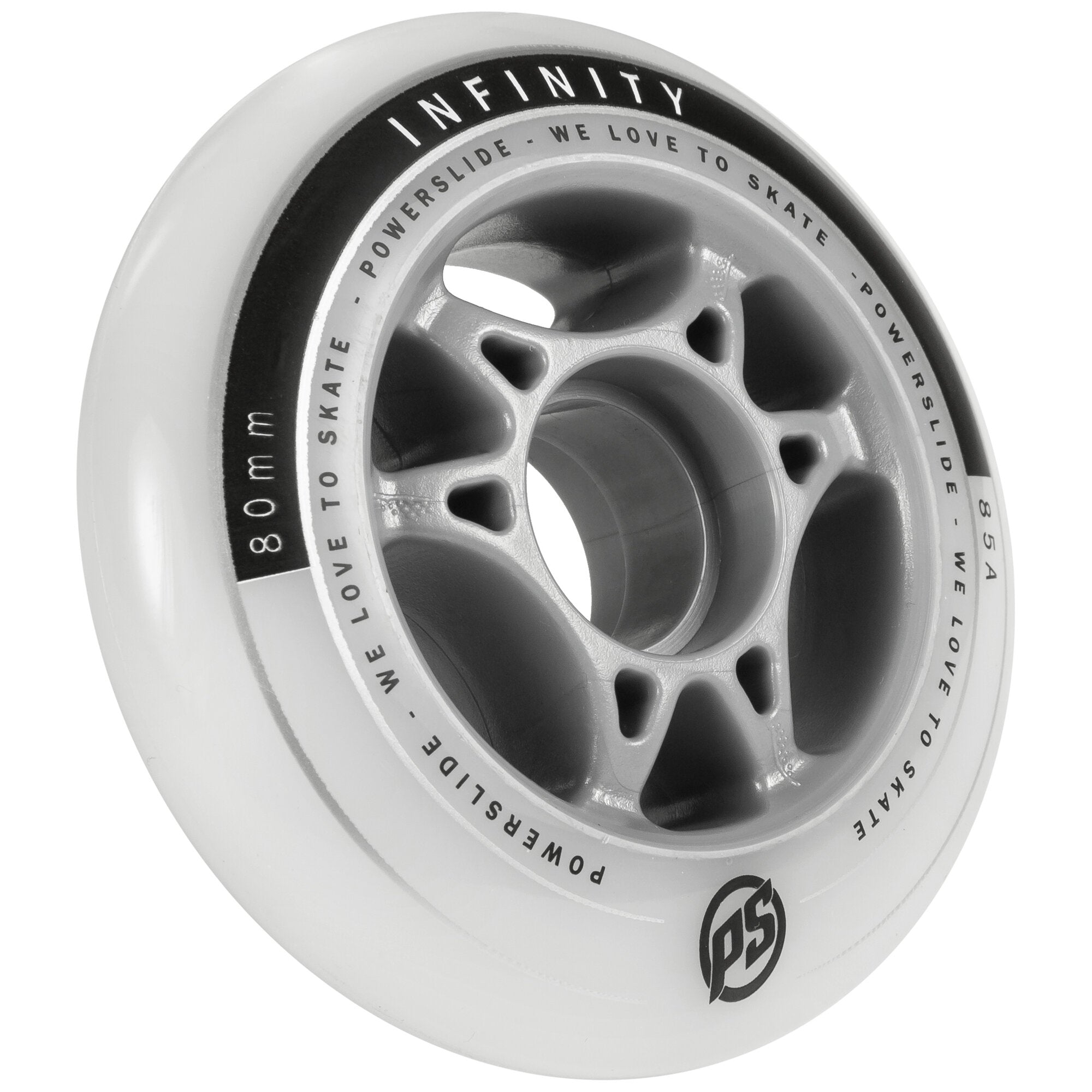 Infinity 80/85A Longboard Wheels - 4 Pack Set for Smooth Cruising & Downhill Riding - Perfect for Skateboarders & Longboard Enthusiasts