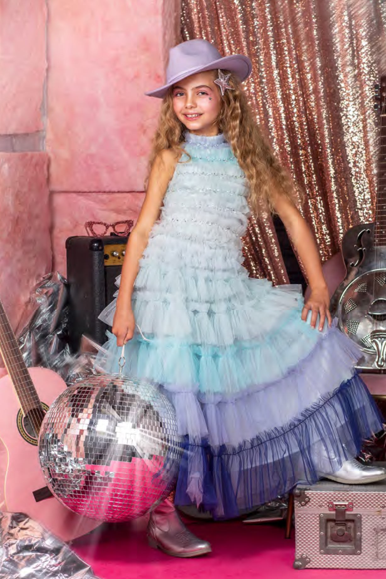 Tutu Du Monde Blue Jean Dresses for Girls - Elegant & Stylish Outfits for Parties, Photos & Special Occasions