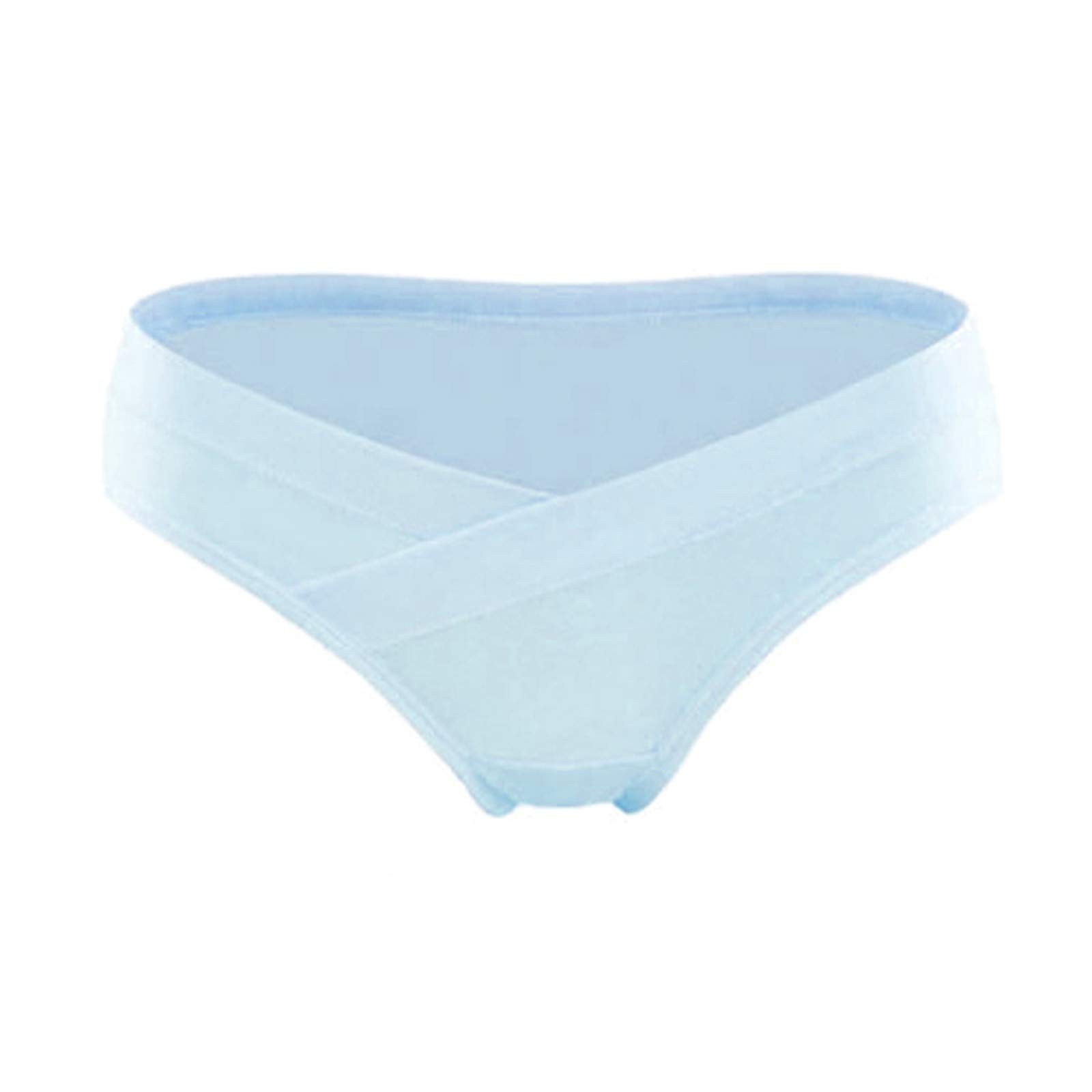 Postpartum Maternity Cotton Underwear - V-Shaped Low Waist Panties for Pregnancy & Recovery | Soft Breathable Post-Delivery Knickers | Perfect for Overnight Wear & Hospital Stay