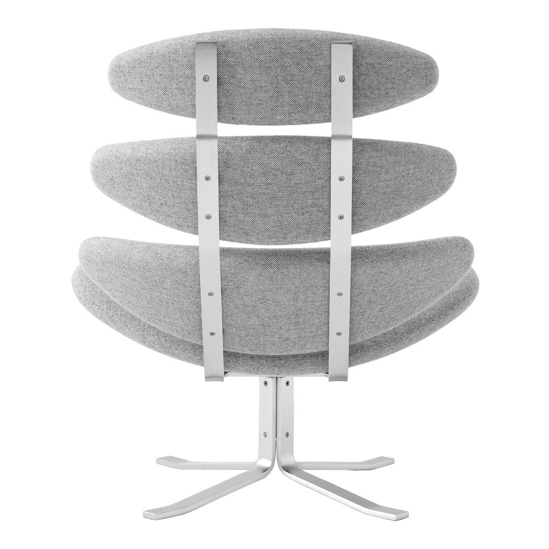 Erik Jørgensen Corona Swivel Lounge Chair - Modern Rotating Armchair for Living Room, Office & Lounge Areas - Premium Scandinavian Design Furniture for Home Decor