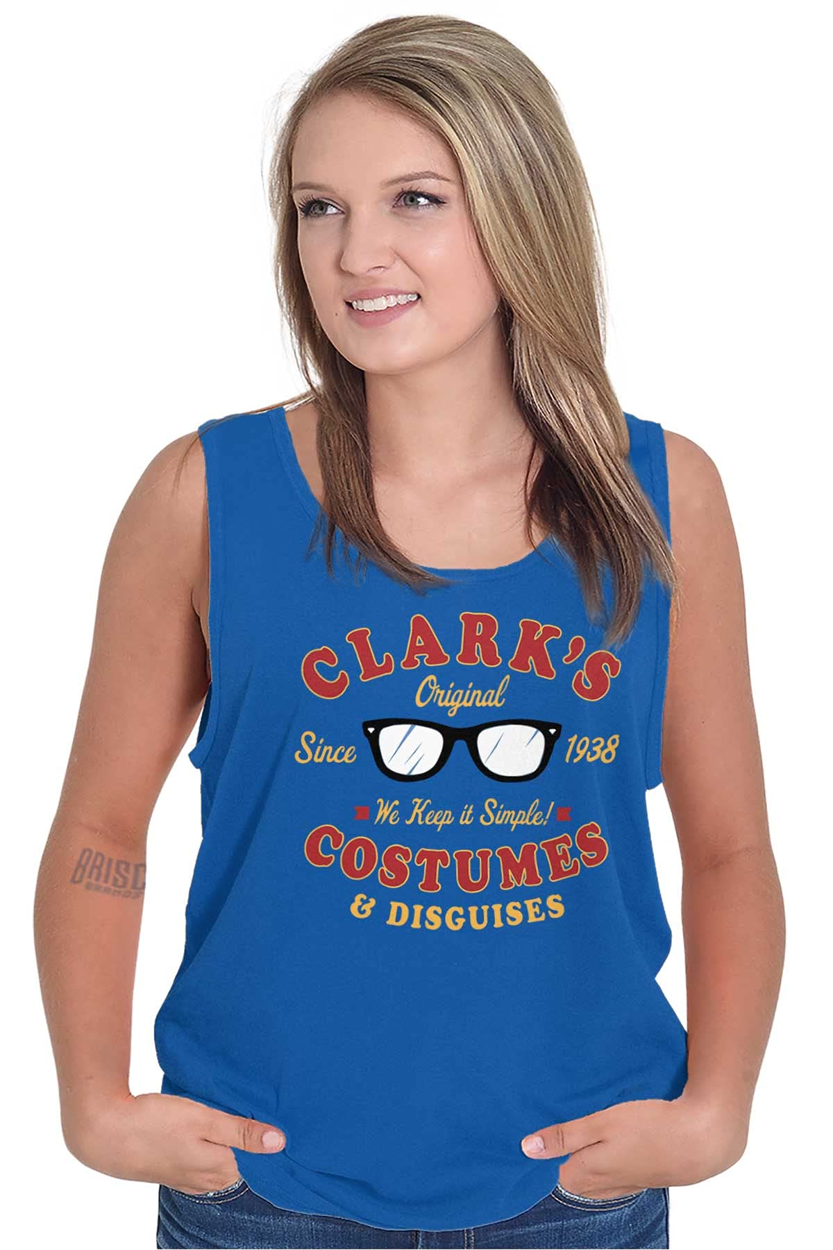 Original Comic Costume Tank Tops for Men & Women - Fun Cosplay & Halloween Disguise Shirts - Perfect for Comic Con, Themed Parties & Costume Events