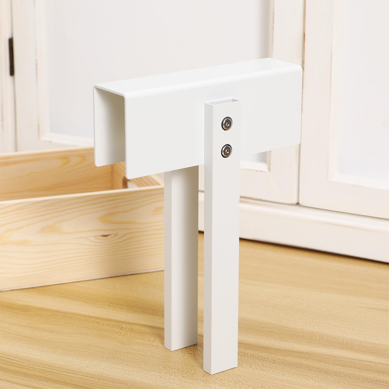 DOITOOL Bifold Door Lock - Child Proof Cabinet & Closet Safety Locks for Toddlers, Pets (Cats/Dogs) - Secure Pantry, Wardrobe & Storage Areas - Home Childproofing Essential