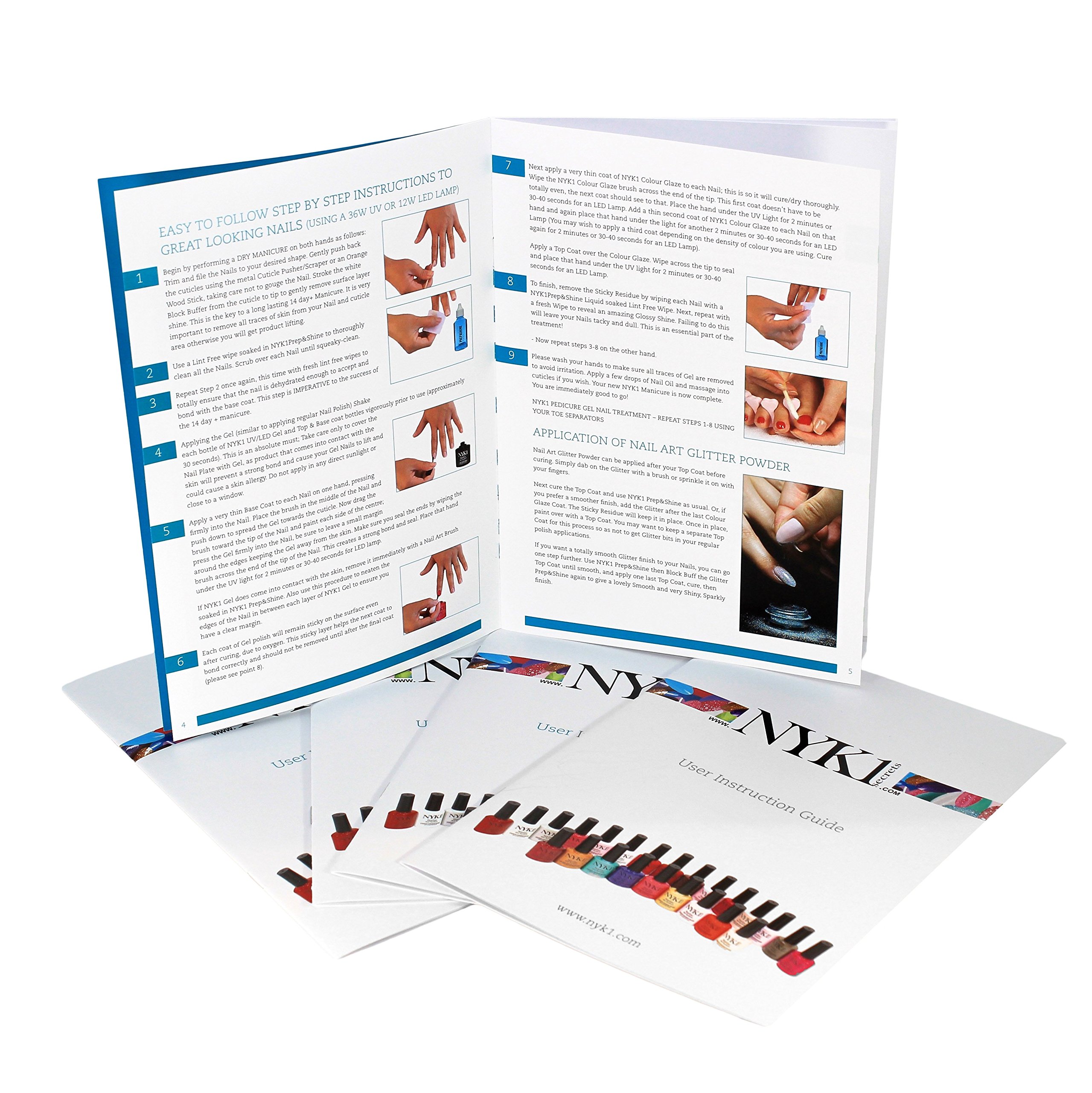 NYK1 Nail Force Power Builder Gel - Professional Salon Quality Nail Repair Kit with Base Coat & Top Coat | Clear Soak Off UV Gel for Strong, Healthy Nails | Perfect for Home Manicures & Nail Extensions