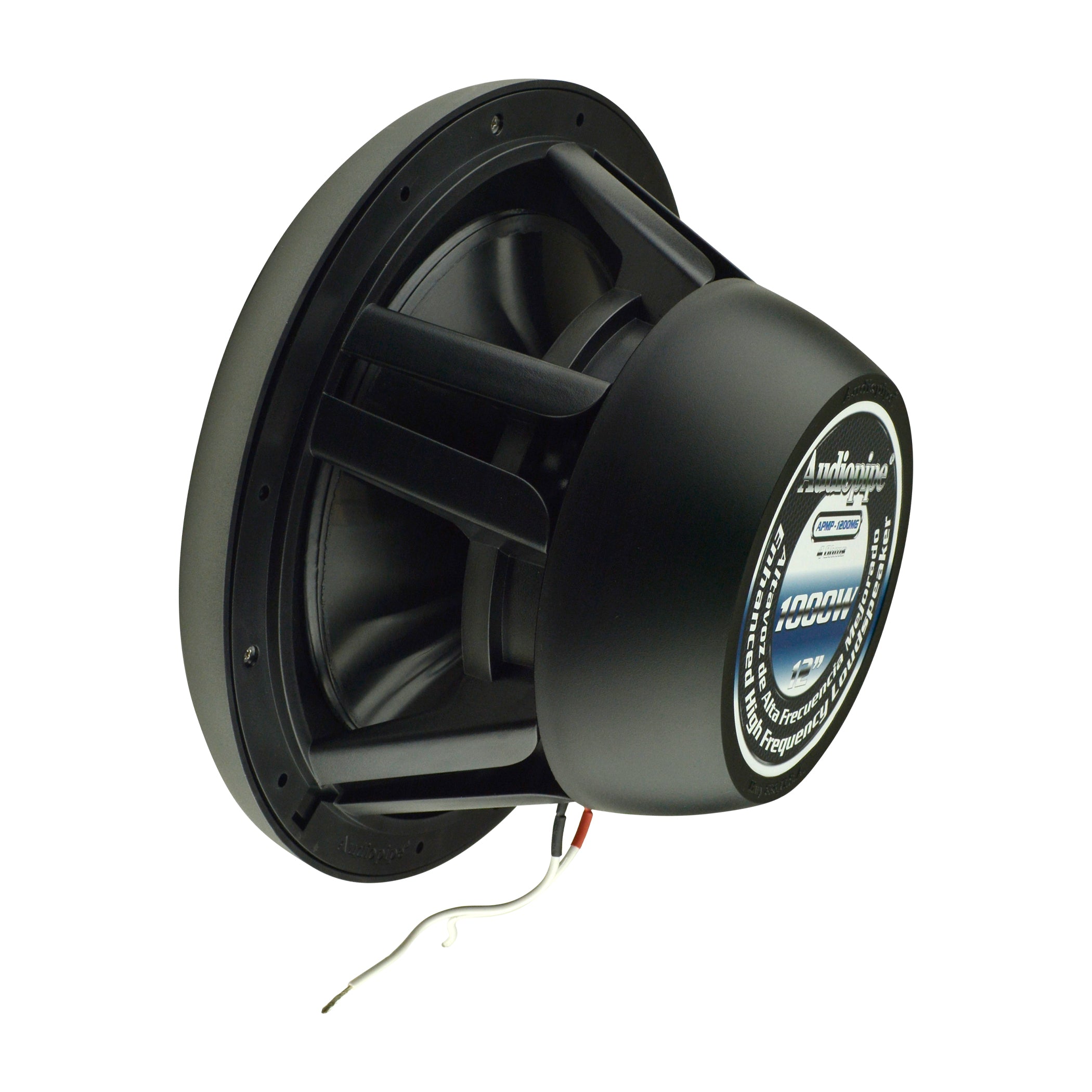 APMP 1200MG 12-Inch High Power Marine Subwoofer - 1200W RMS for Boats, Yachts & Waterproof Audio Systems | Perfect for Marine Entertainment & Outdoor Water Activities