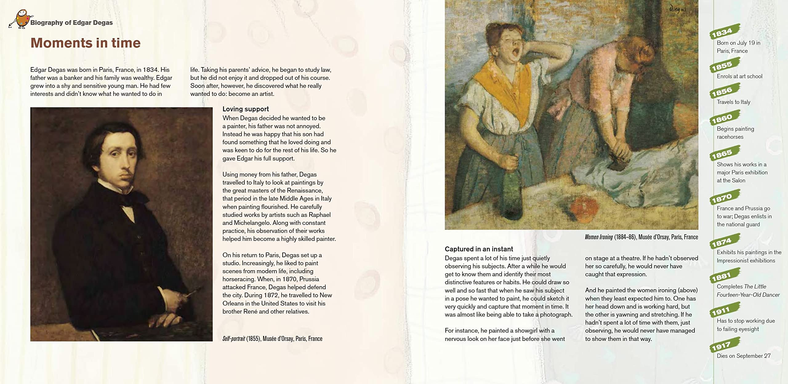 Degas Art Book: The Quiet Observer - Masterpieces & Stories of Edgar Degas | Perfect for Art Lovers, Students & Home Decor