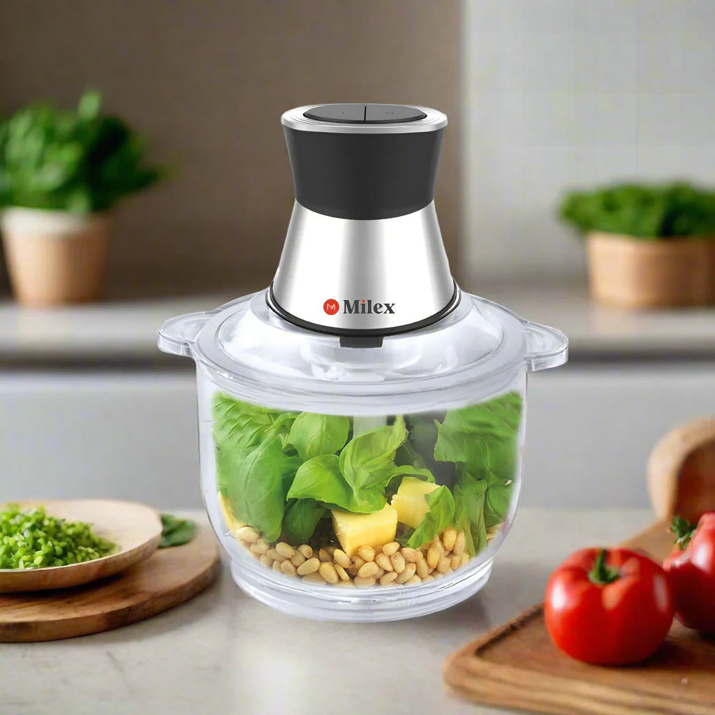 Milex 3L Food Processor - Powerful Kitchen Blender for Chopping, Mixing & Pureeing - Perfect for Smoothies, Sauces & Baby Food Prep