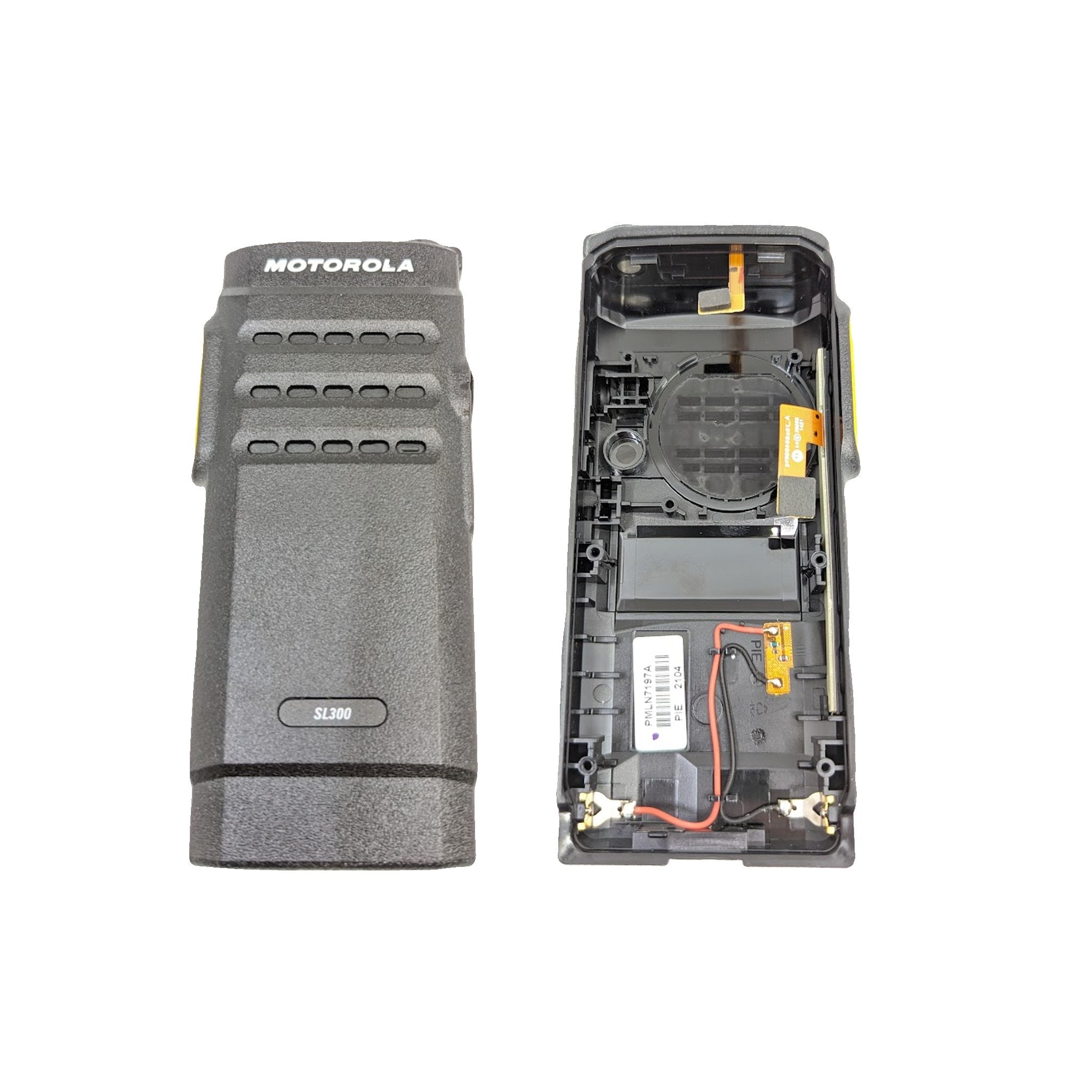 Motorola PMLN7197A SL300 Front Housing Replacement Kit - Durable OEM Compatible Part for Motorola SL300 Two-Way Radio - Perfect for Repair, Maintenance & Upgrades
